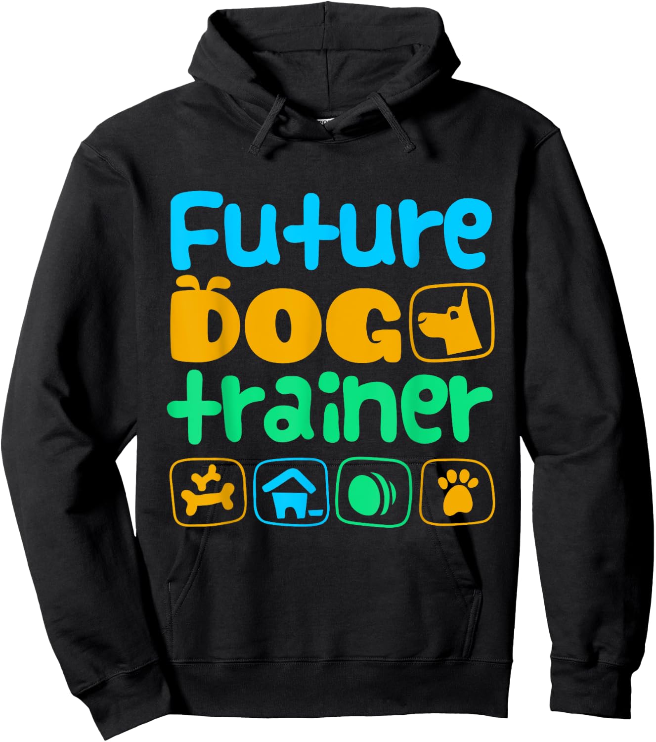 Future Dog Trainer Kid's Hoodie - Hoodie | Black