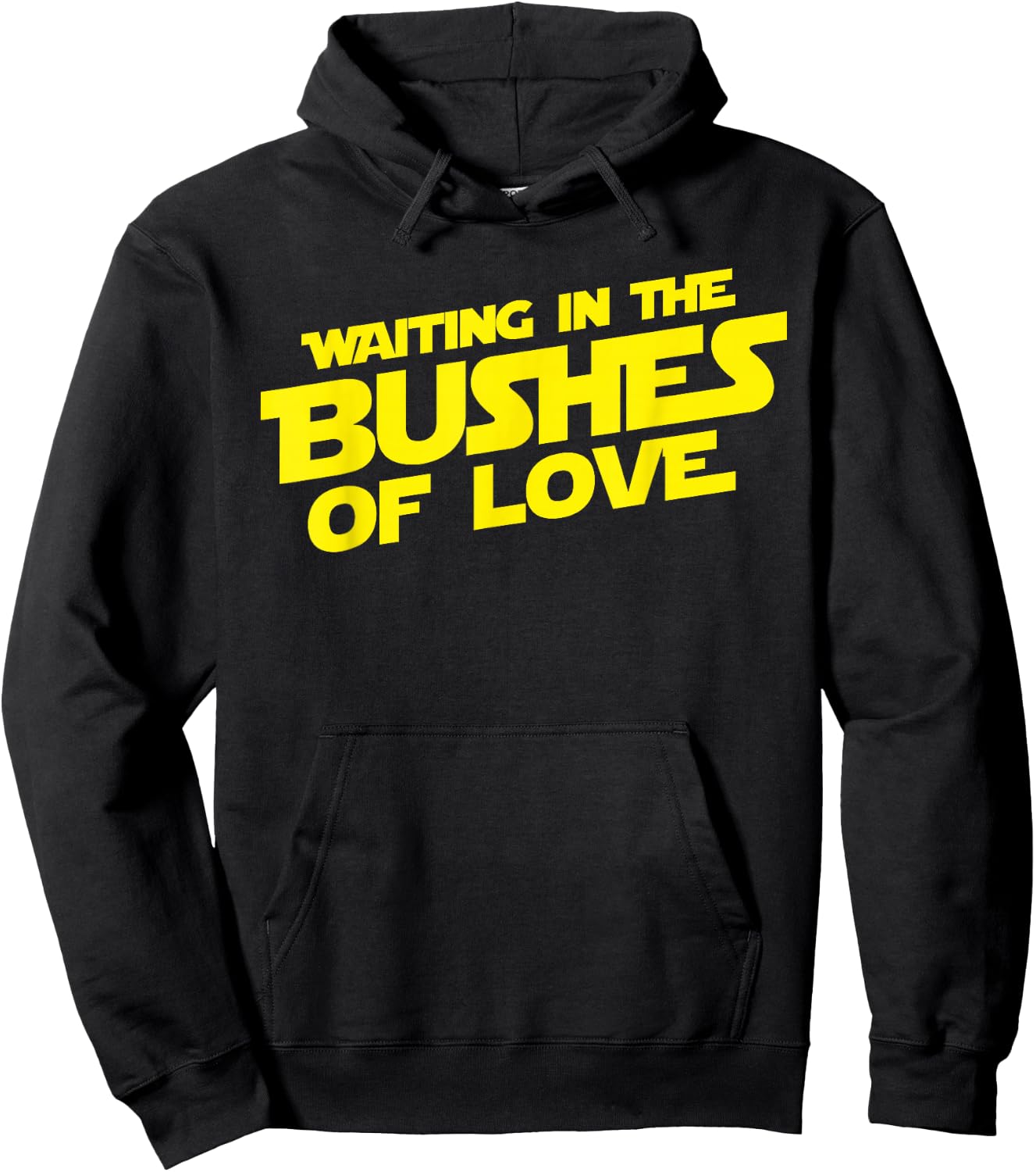Vintage Waiting in the Bushes of Love Hoodie - Hoodie | Black