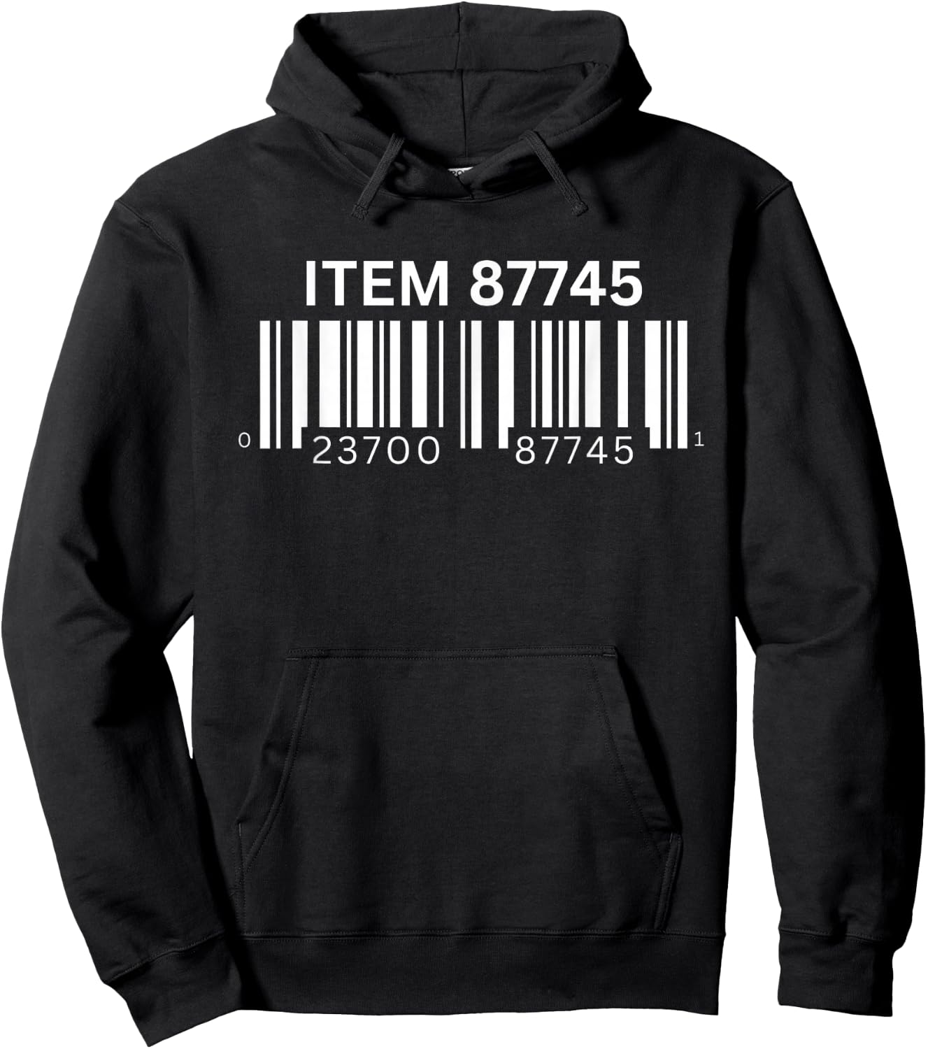 Rotisserie Chicken Barcode Scan, Funny Video Hoodie - Hoodie | Black