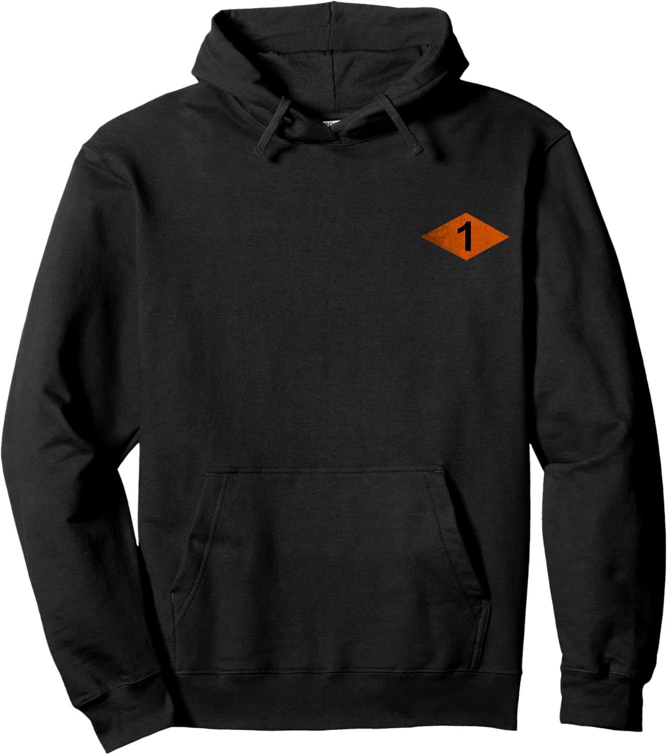 Vintage Ranger Diamond 1st Battalion RLTW Logo Veteran Papa Hoodie - Hoodie | Black