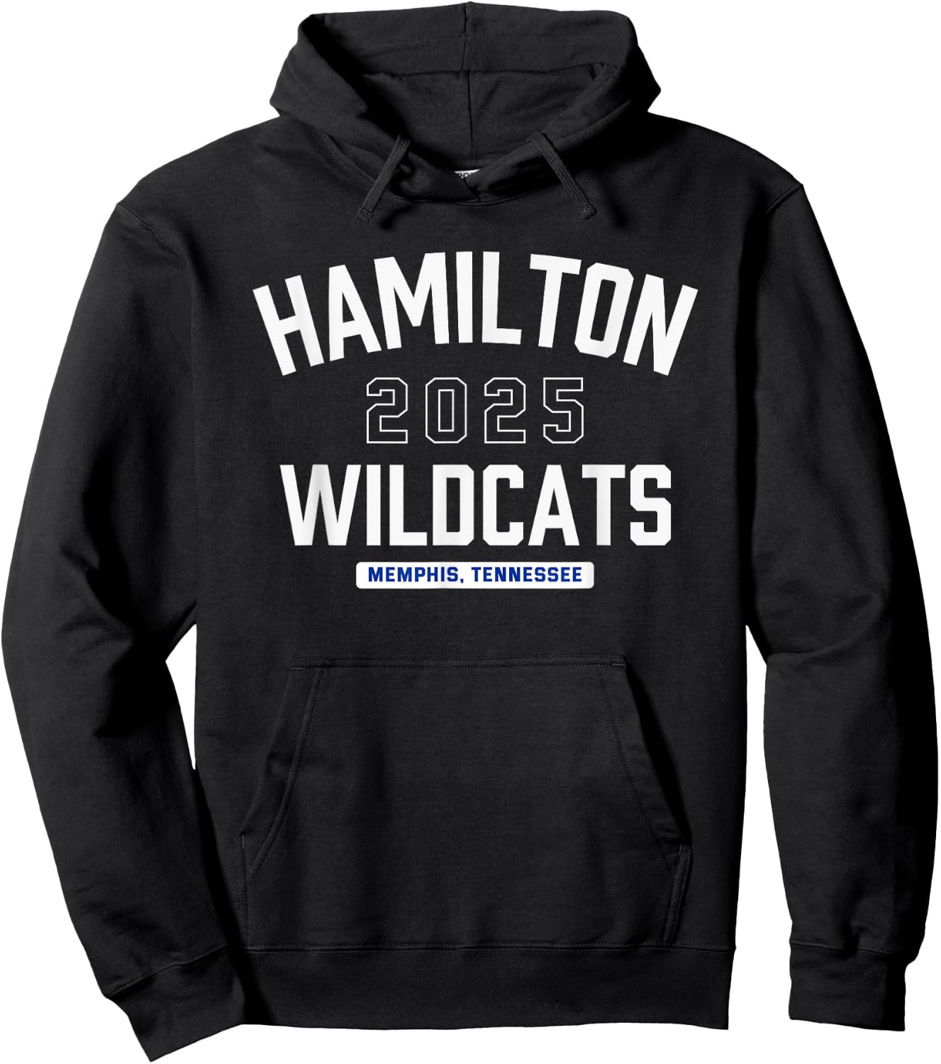 Hamilton Wildcats Memphis, Tennessee 2025 Hoodie - Hoodie | Black