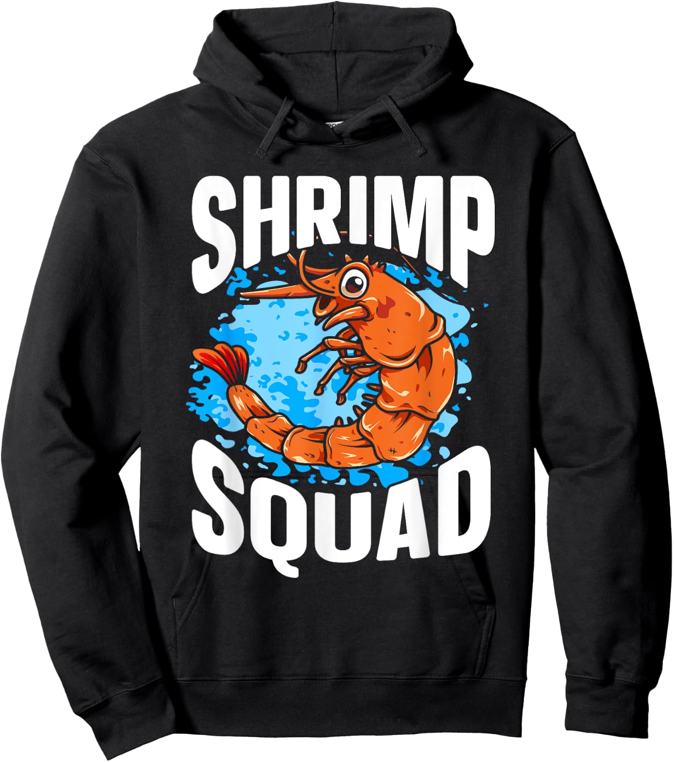 Ocean Shrimp Lover Shellfish Shrimp Whisperer Hoodie - Hoodie | Black