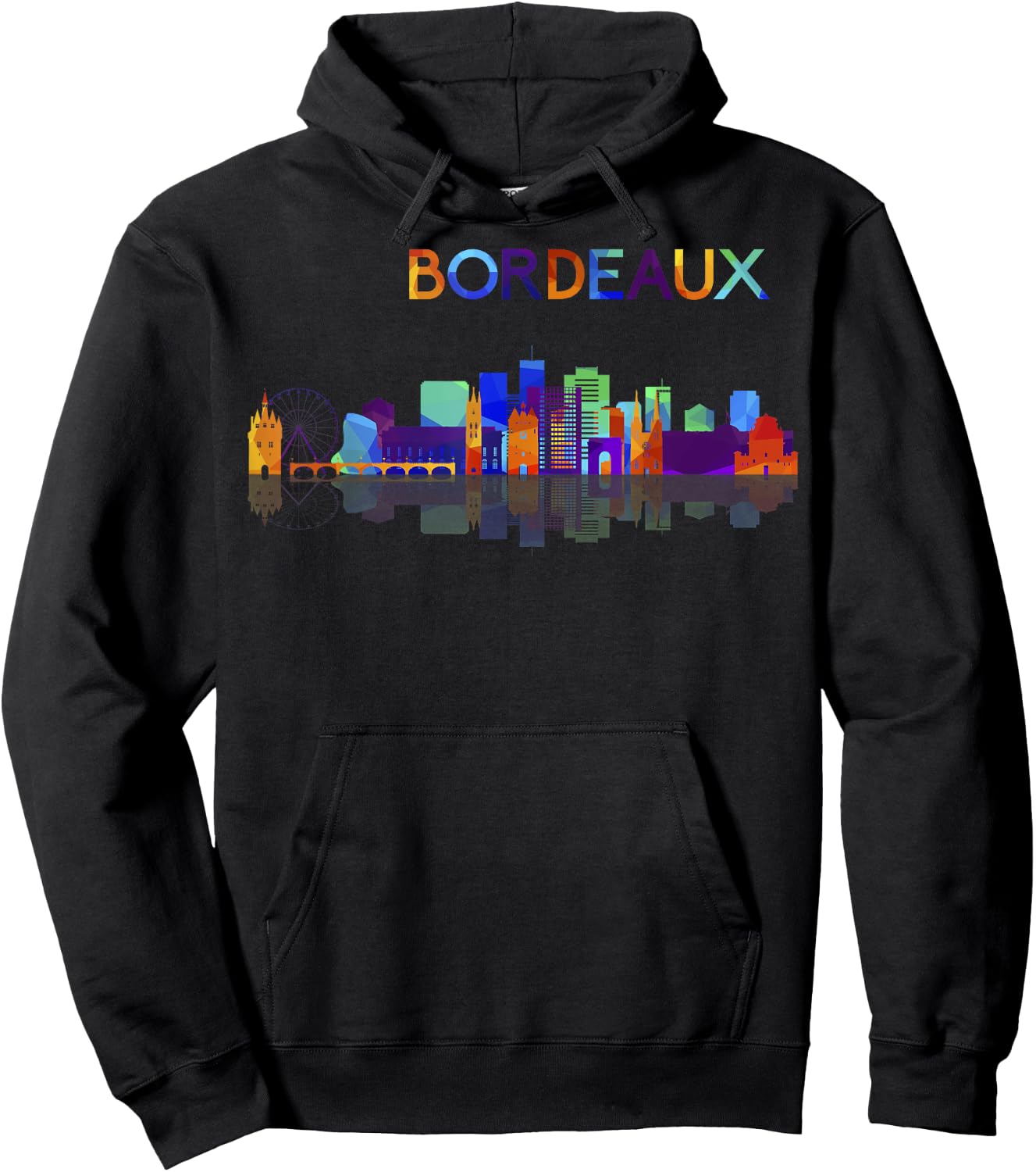 Travel Bordeaux France Europe French Vacation Souvenir Hoodie - Hoodie | Black