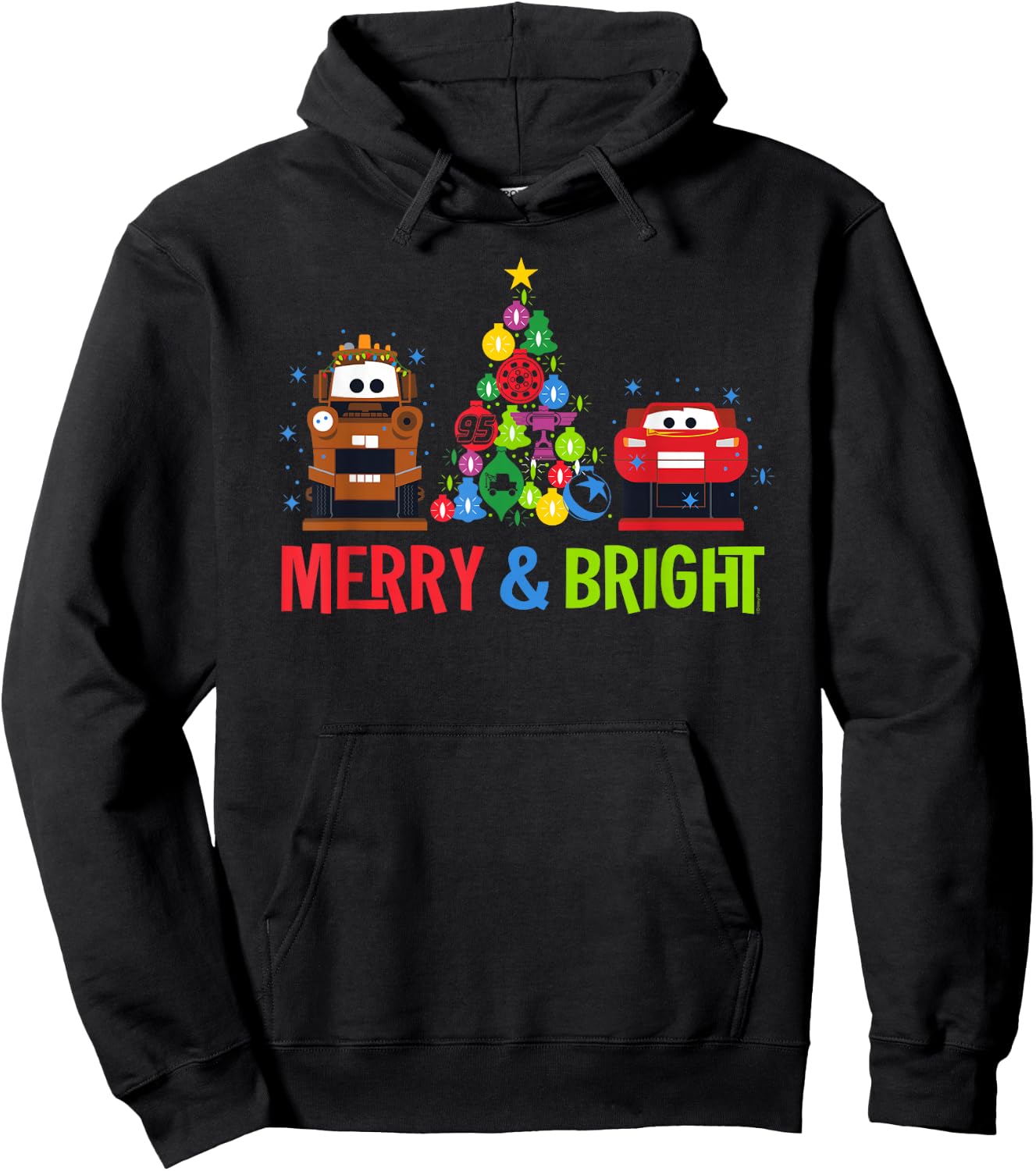 Disney and Pixar's Cars Christmas Holiday Nutcrackers Hoodie - Hoodie | Black