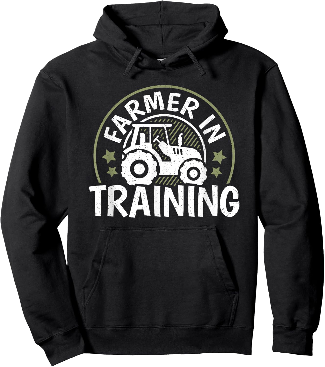 Farmer In Training Funny Farm Farming Men Women Boys Girls Hoodie - Hoodie | Black