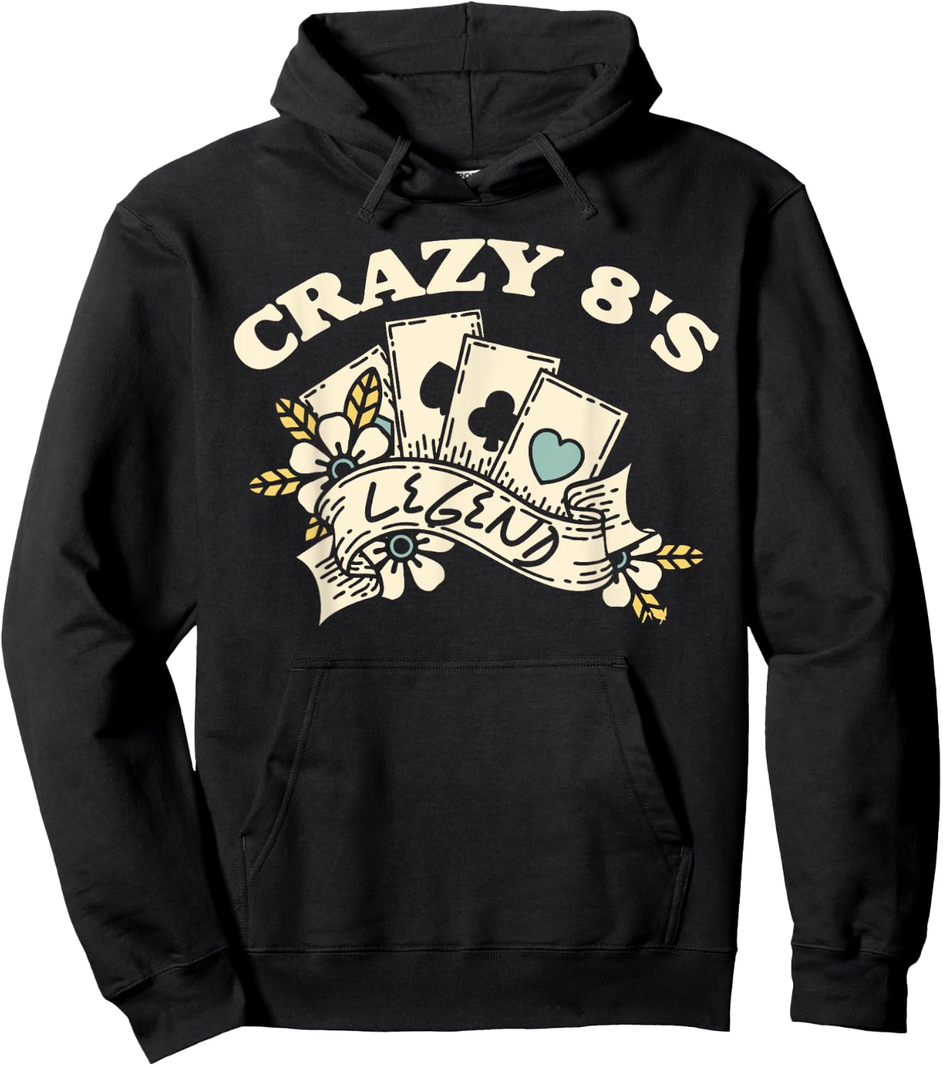 Crazy 8's Legend Hoodie - Hoodie | Black