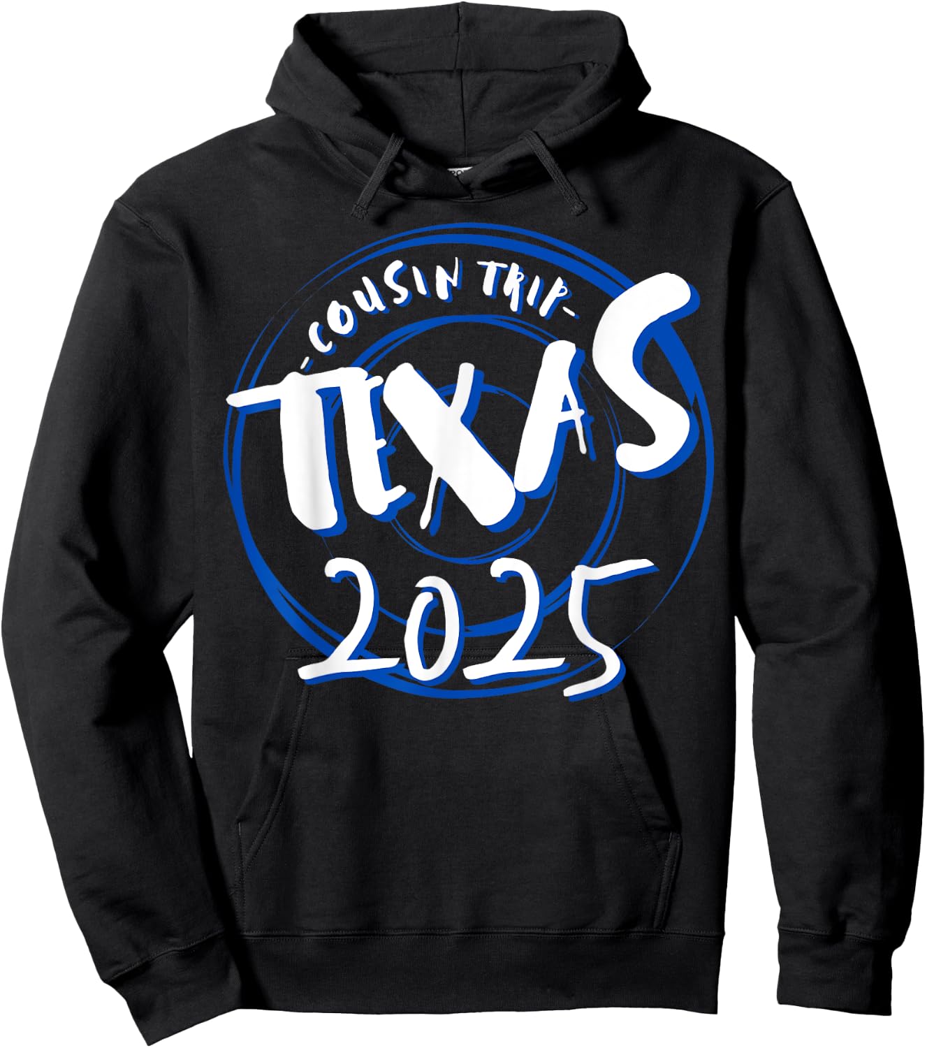 Cousin Trip Texas 2025 Weekend Vacation Matching Gifts Hoodie - Hoodie | Black
