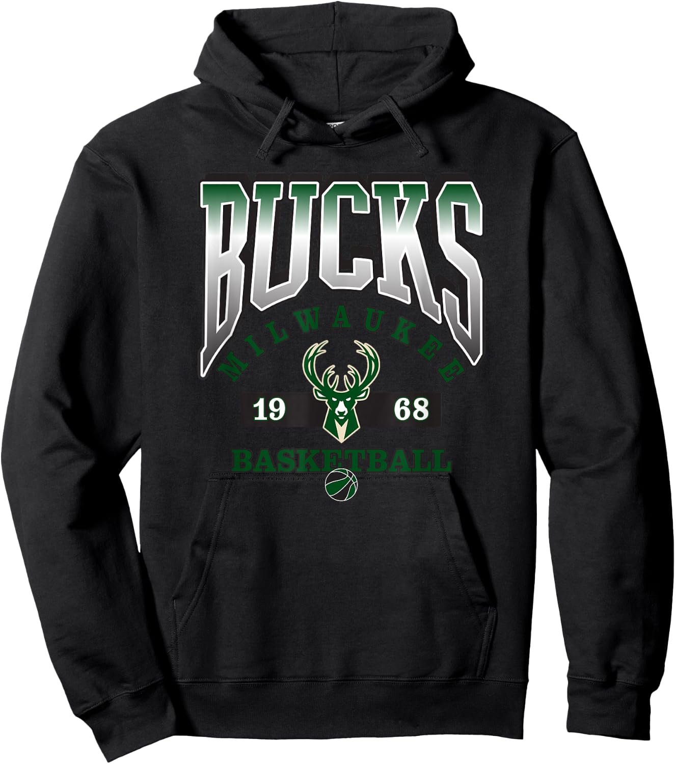 NBA Milwaukee Bucks Homecourt Advantage Hoodie - Hoodie | Black