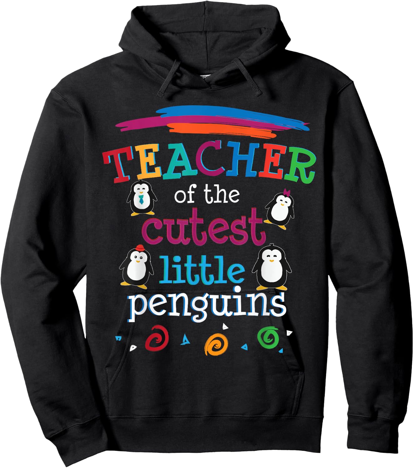 Teacher kindergarten preschool Hoodie - Hoodie | Black