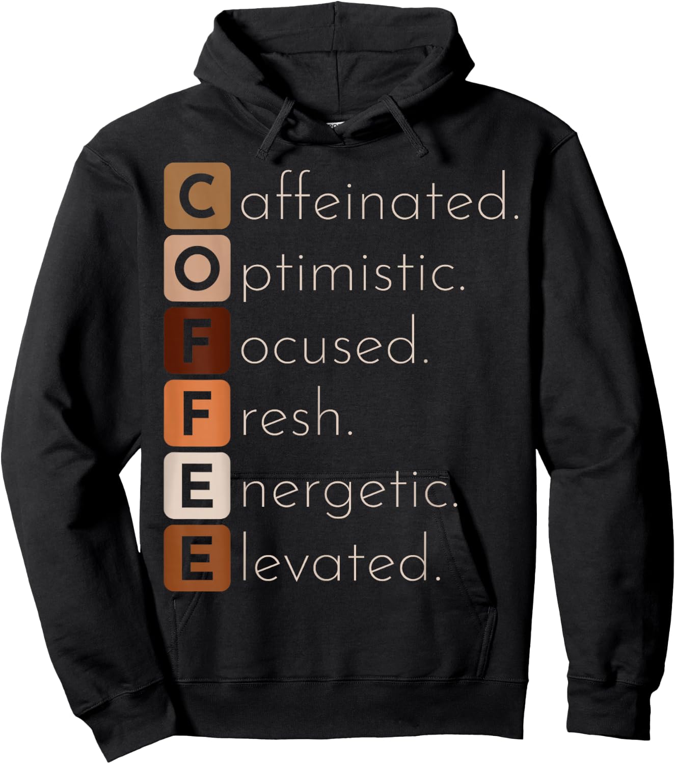 Funny Coffee Lover Hoodie - Hoodie | Black