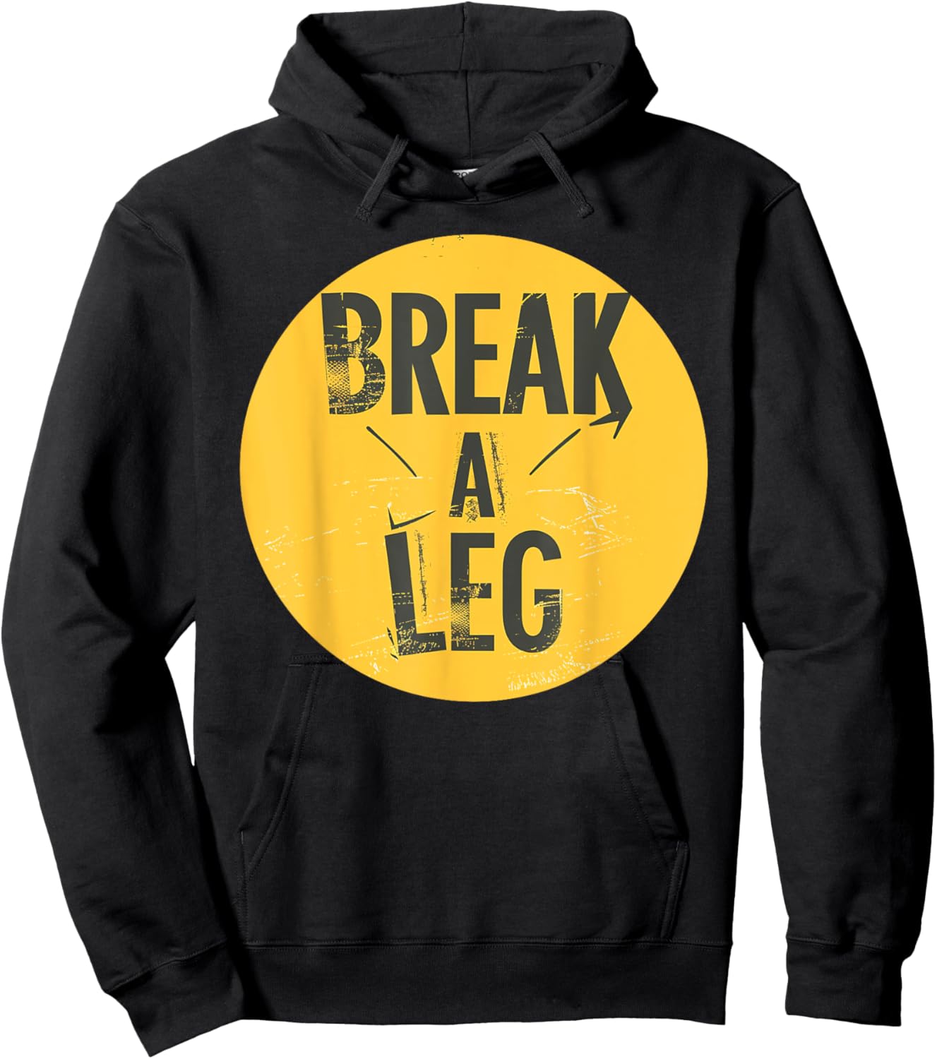 Funny Idiom Statement Costume Hoodie - Hoodie | Black