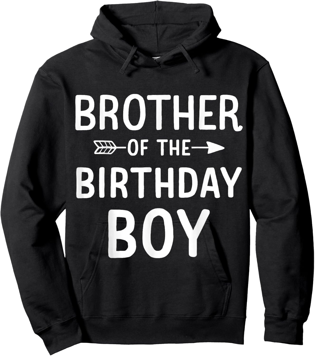 Brother of the birthday boy for matching family party Hoodie - Hoodie | Black