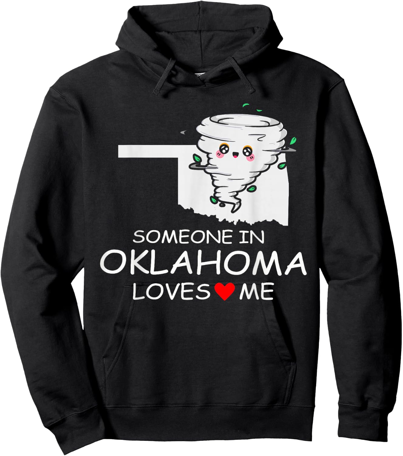 Someone In Oklahoma Loves Me Native America Hoodie - Hoodie | Black
