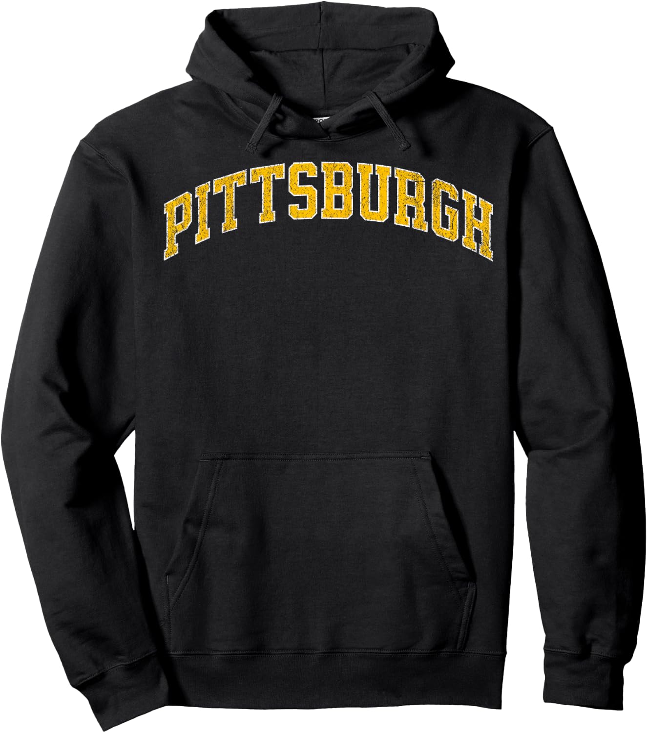 Pittsburgh vintage city Hoodie - Hoodie | Black