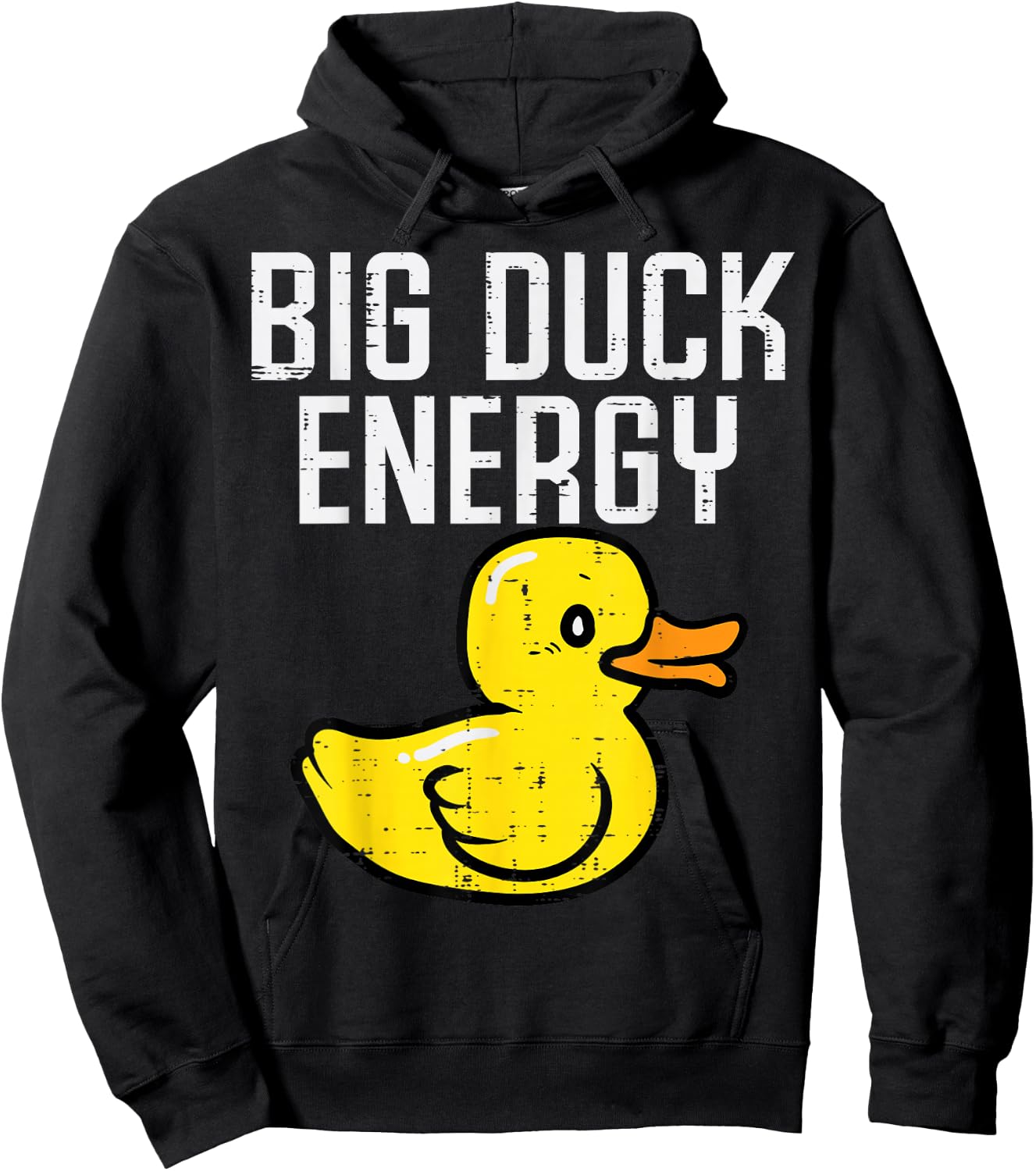 Big Duck Energy Funny Meme Adult Humor Gag Dad Papa Men Hoodie - Hoodie | Black