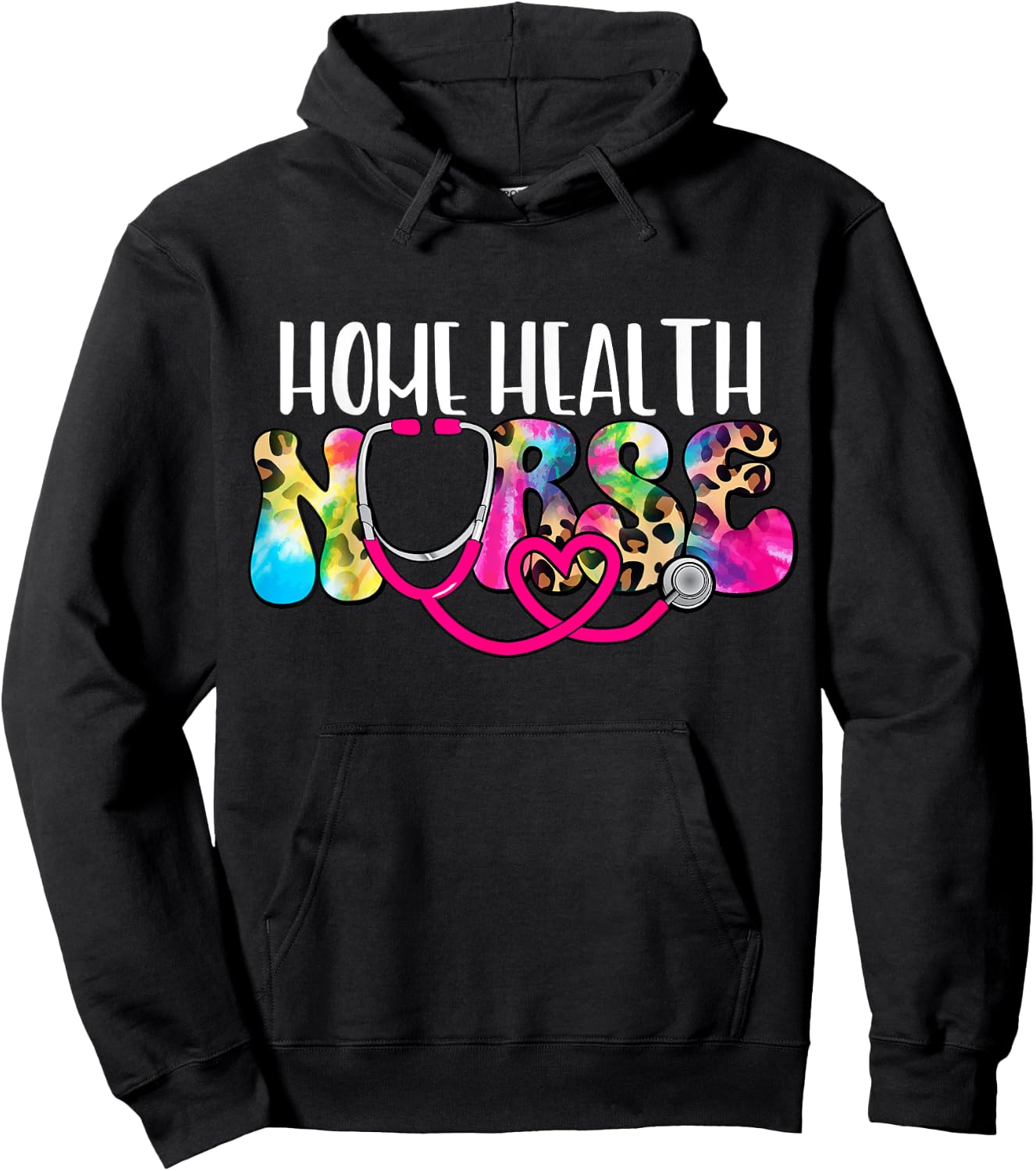 Home Health Nurse Home Health Nursing Registered Nurse RN Hoodie - Hoodie | Black