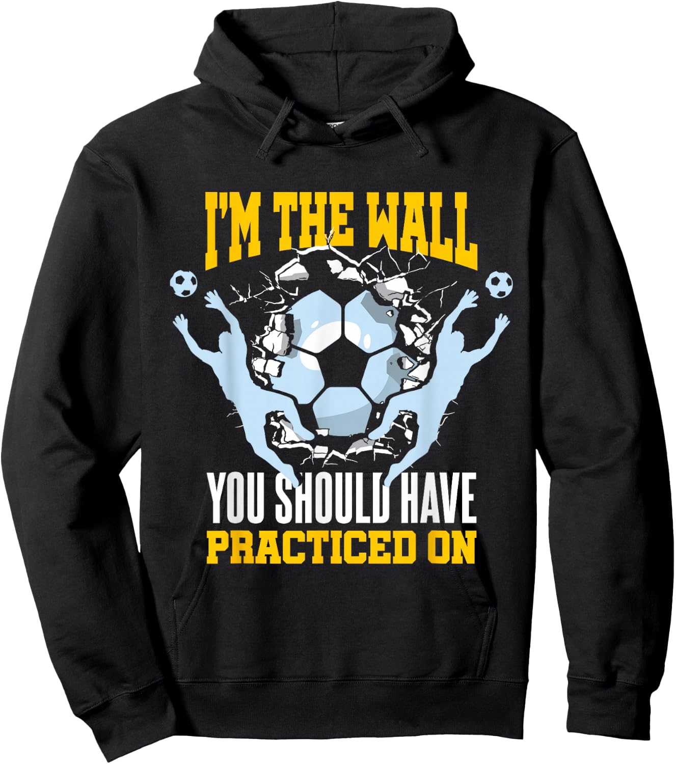 Soccer Goalie Sport Goalkeeper Hoodie - Hoodie | Black