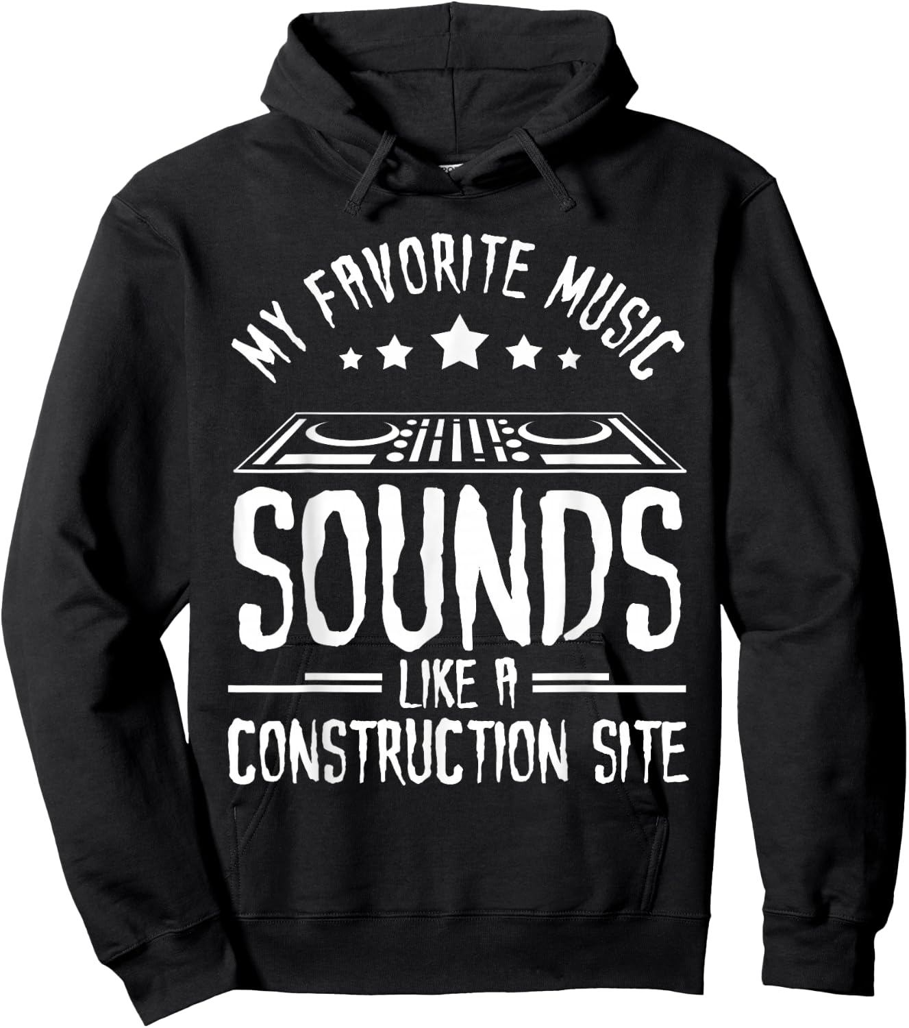 Riddim Music - EDM Rave - Riddim Dubstep Hoodie - Hoodie | Black
