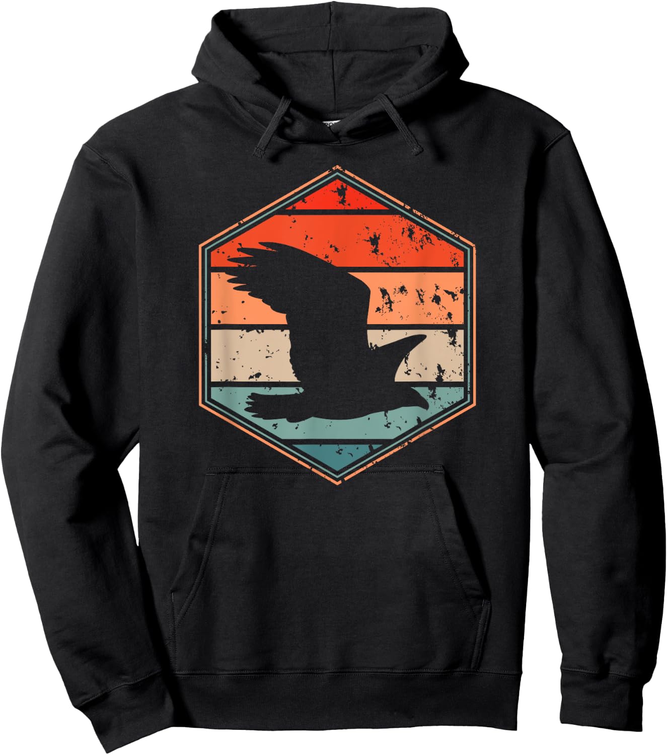 Falcon Hawk Falconry Clothes - Peregrine Falcon Hoodie - Hoodie | Black