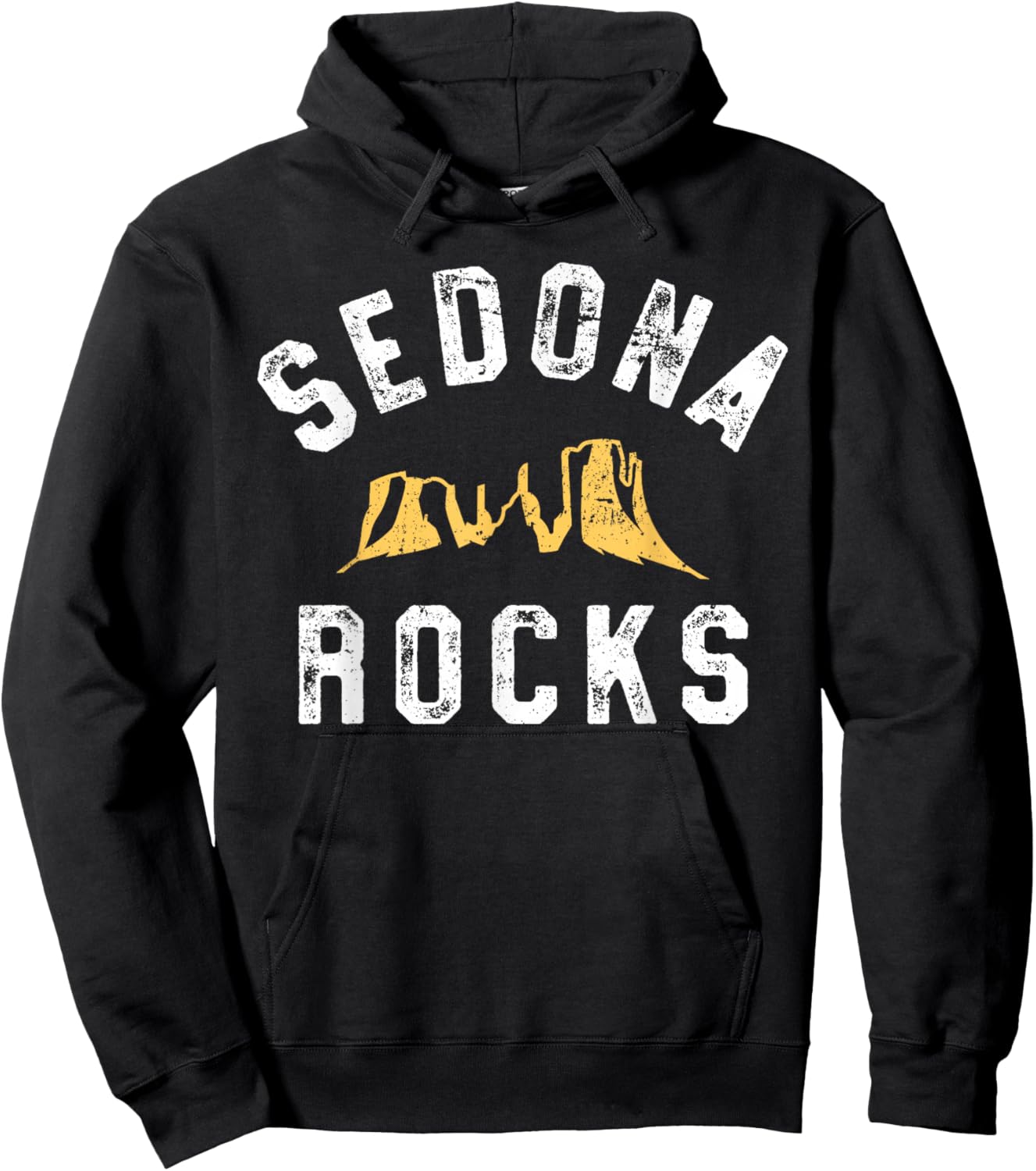 Funny Sedona Shirt - Sedona Rocks Arizona Vacation Pun Gift Hoodie - Hoodie | Black