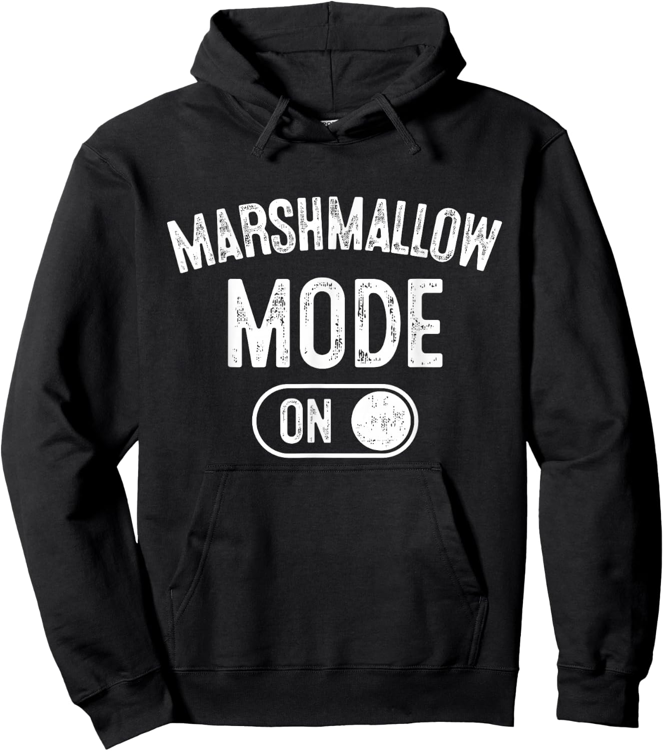 Marshmallow Mode On Costume Funny Baker Gift Candy Maker Hoodie - Hoodie | Black