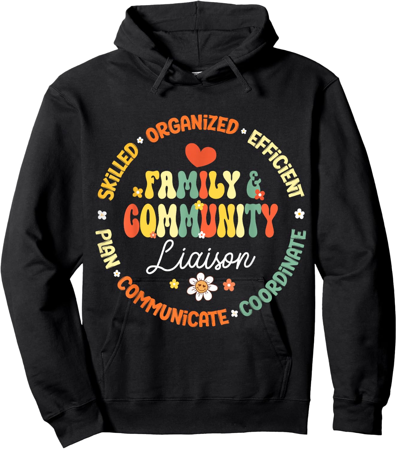 Family & Community Liaison Hoodie - Hoodie | Black
