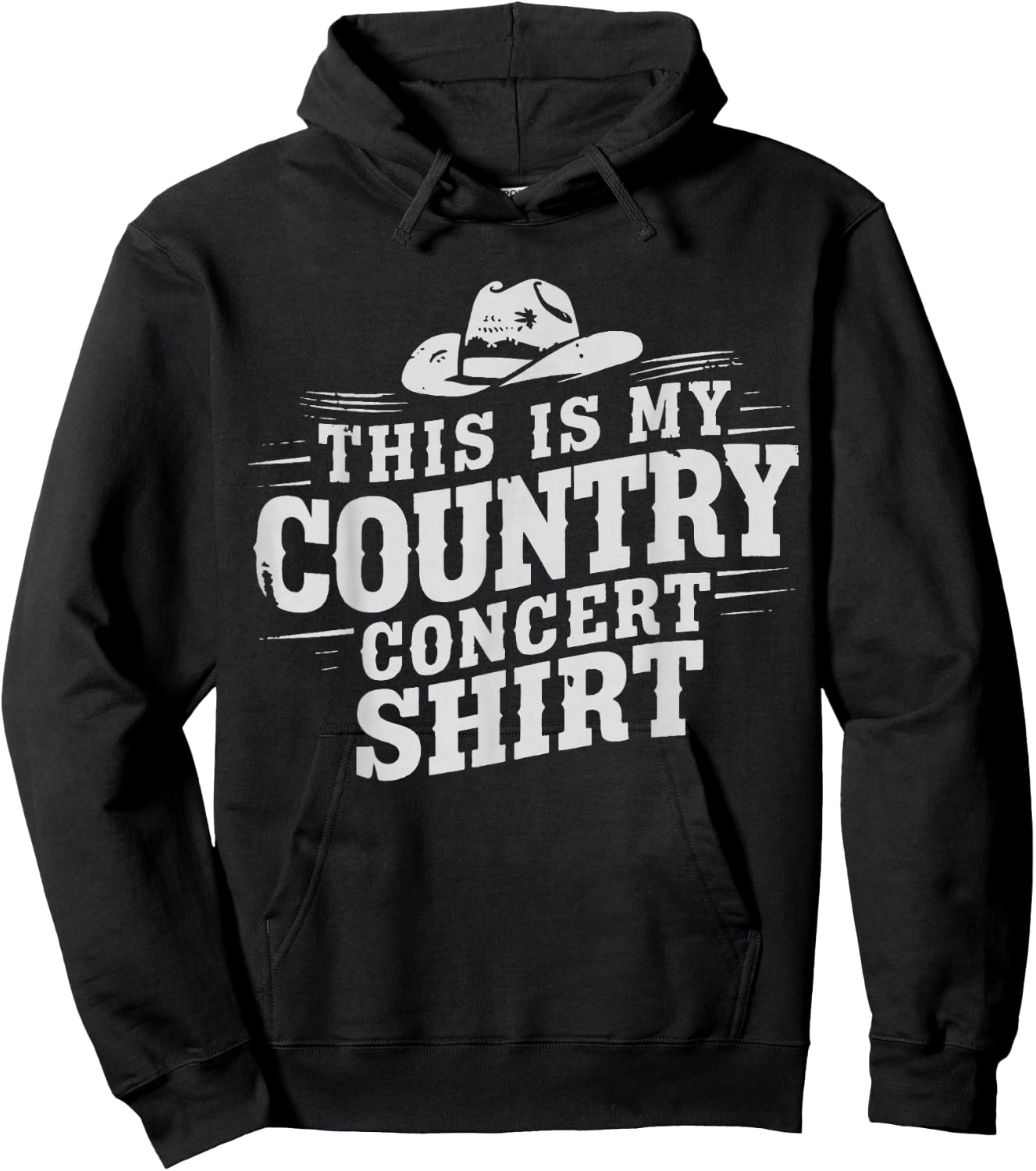 This Is My Country Concert Hoodie - Hoodie | Black