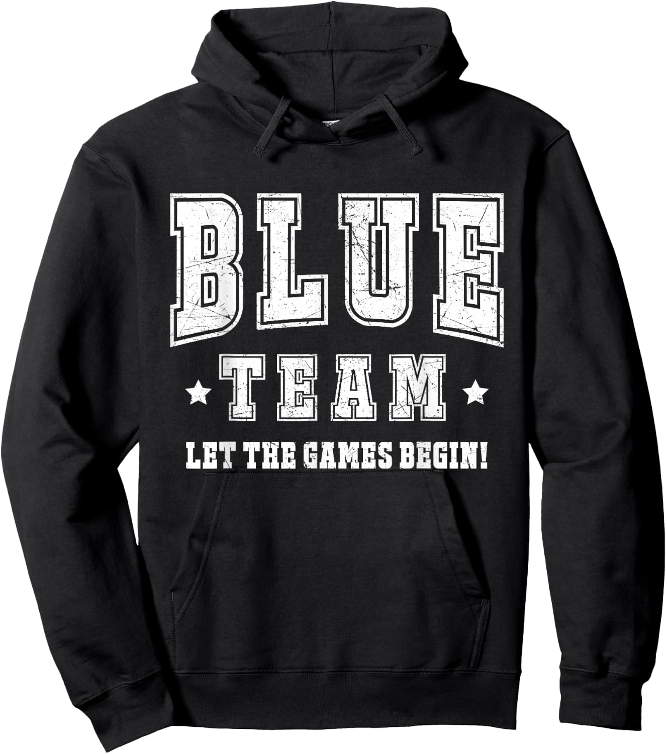 Blue Field Day Team Spirit Squad Let The Games Begin 2024 Hoodie - Hoodie | Black