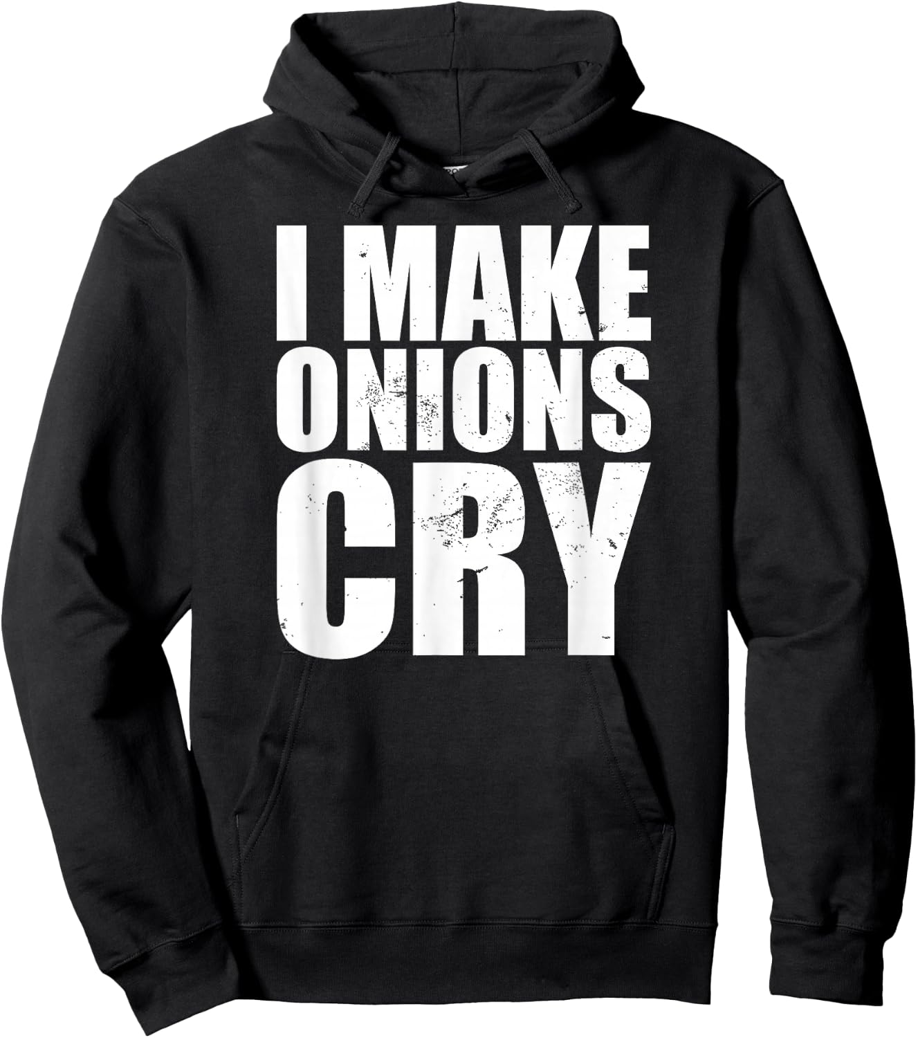 Funny Chef I Make Onions Cry Hoodie - Hoodie | Black