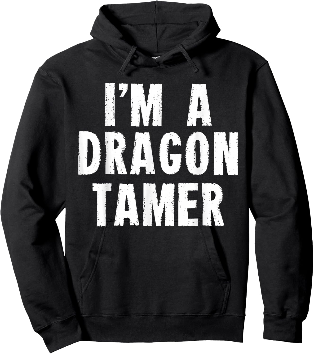 Funny I'm a Dragon Tamer Easy Costume Hoodie - Hoodie | Black