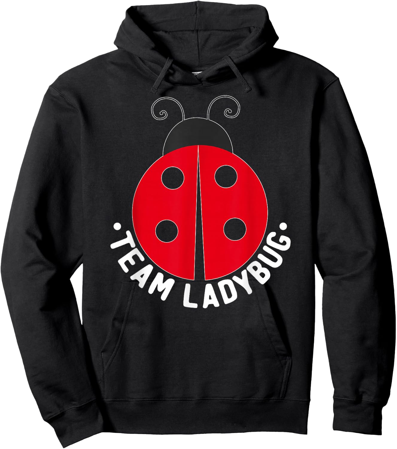 Ladybug Squad Team Ladybugs Hoodie - Hoodie | Black