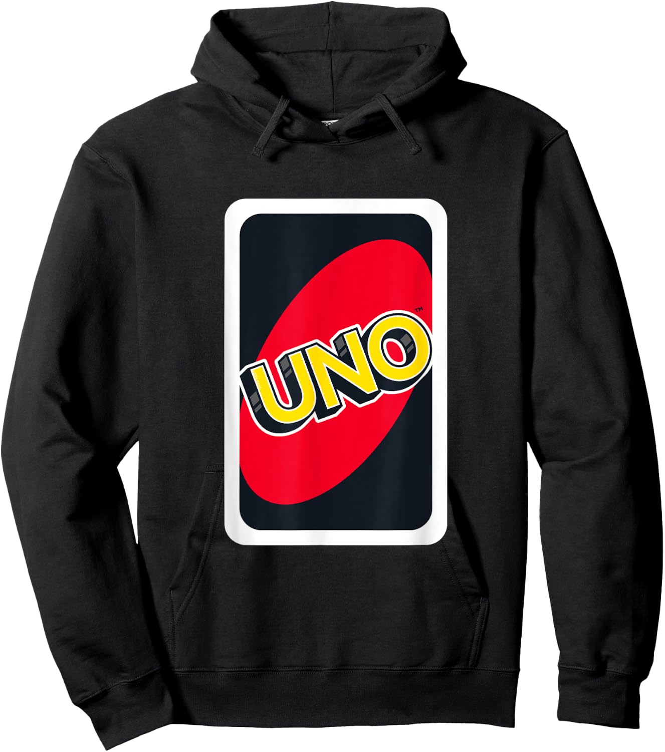 UNO - Logo Card Hoodie - Hoodie | Black