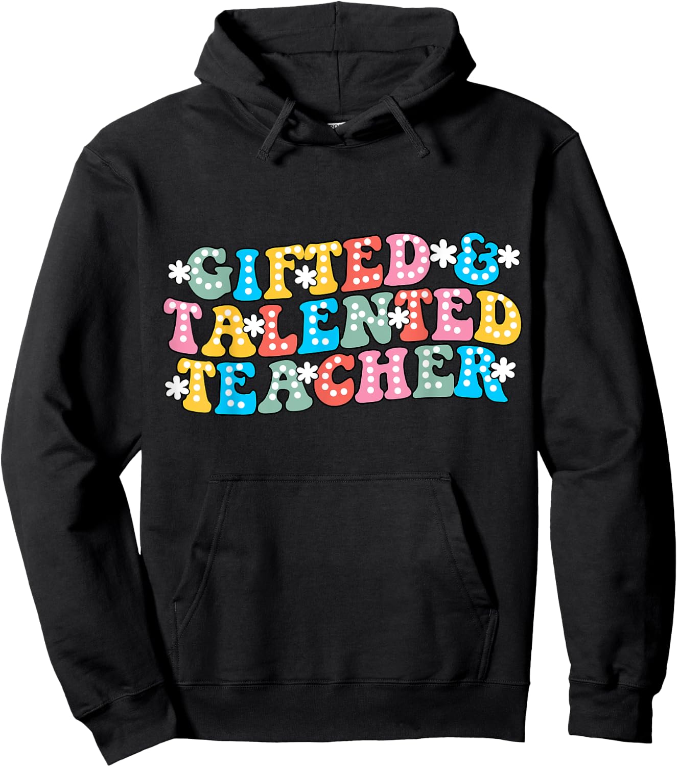 Team Gifted & Talented Teacher Appreciation Back to School Hoodie - Hoodie | Black