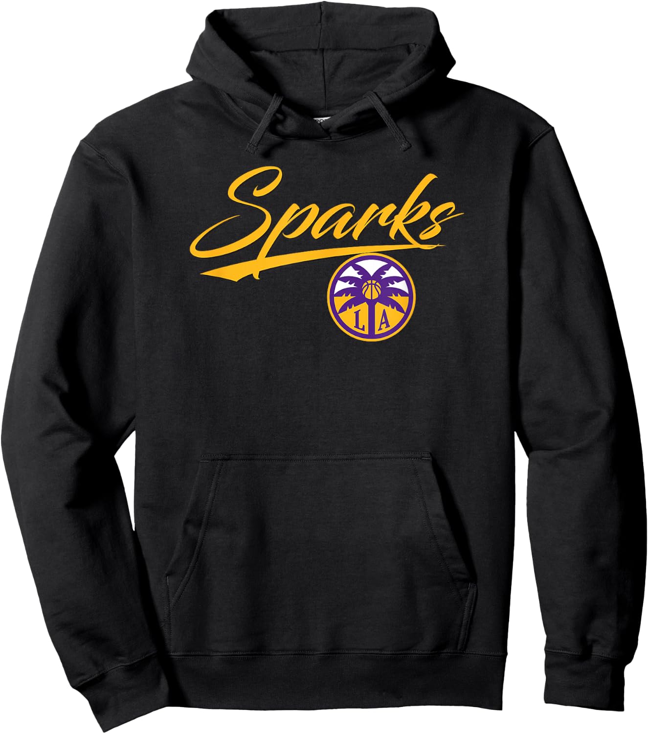 WNBA Los Angeles Sparks Officially Licensed Hoodie - Hoodie | Black