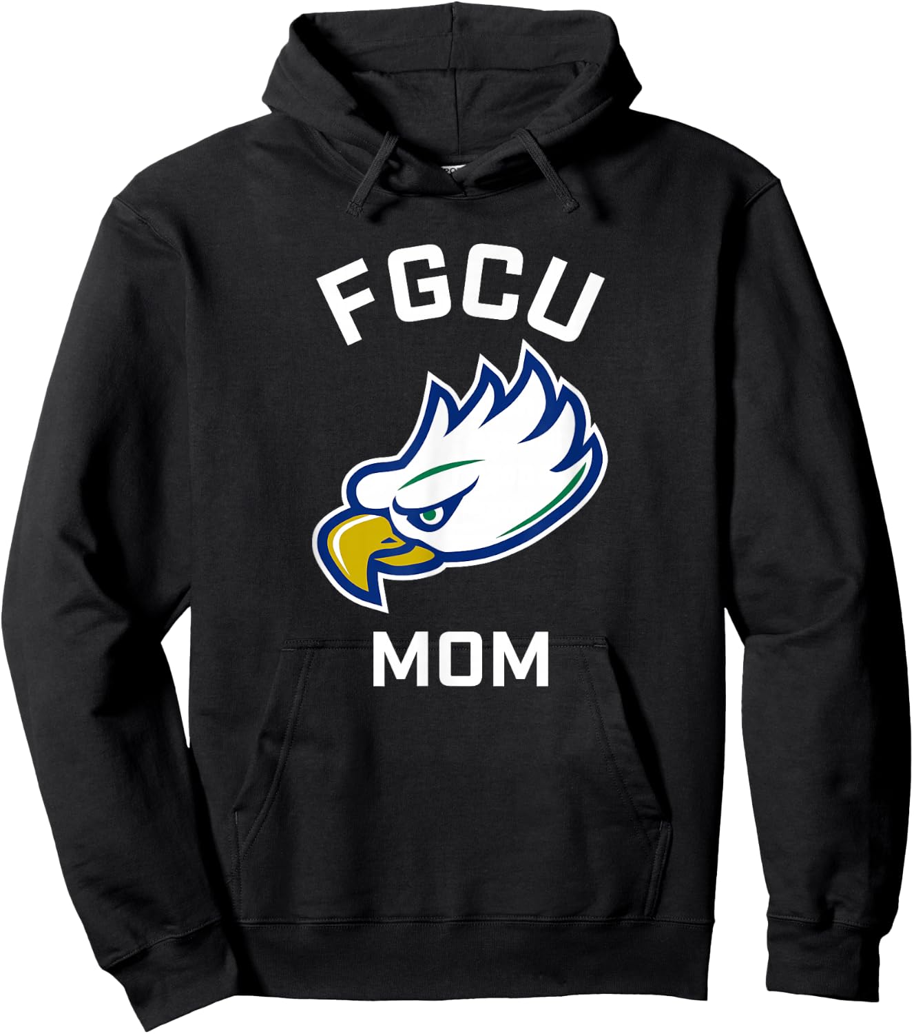 Florida Gulf Coast University FGCU Eagles Arched Mom Hoodie - Hoodie | Black