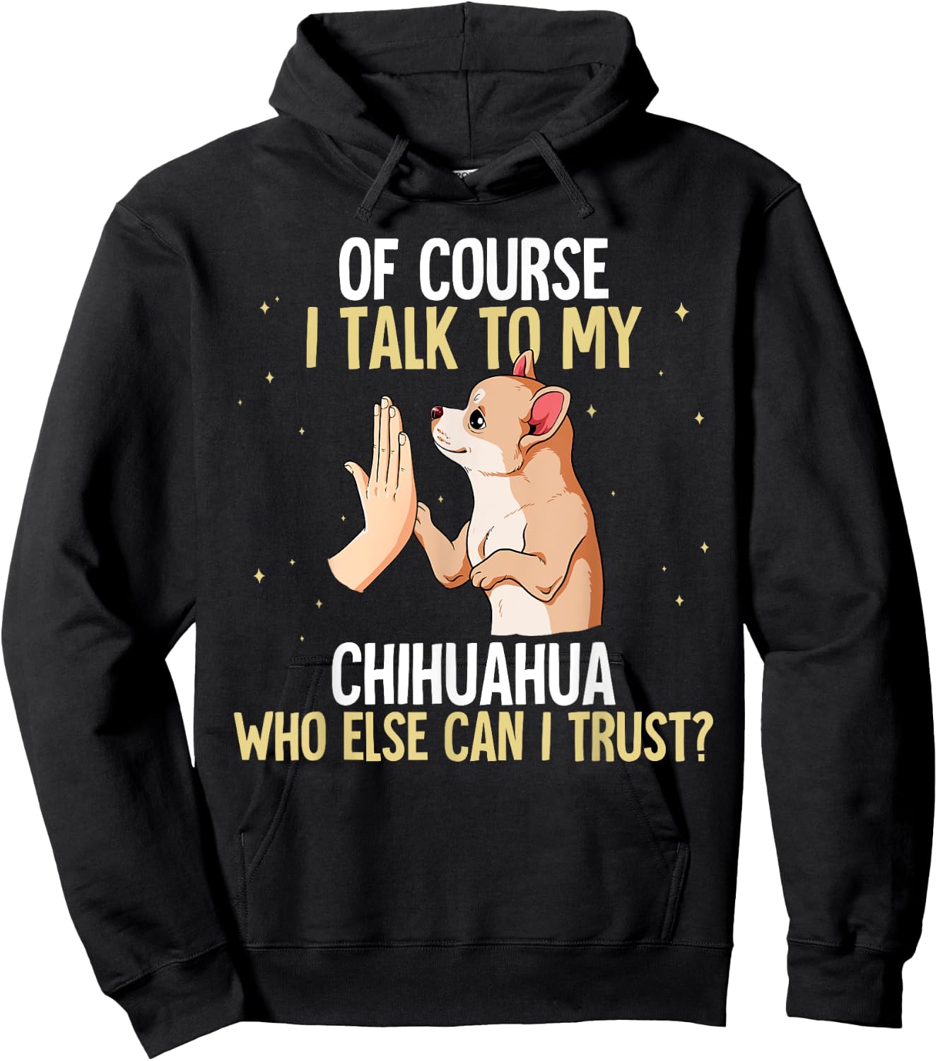Chihuahua Hoodie - Hoodie | Black