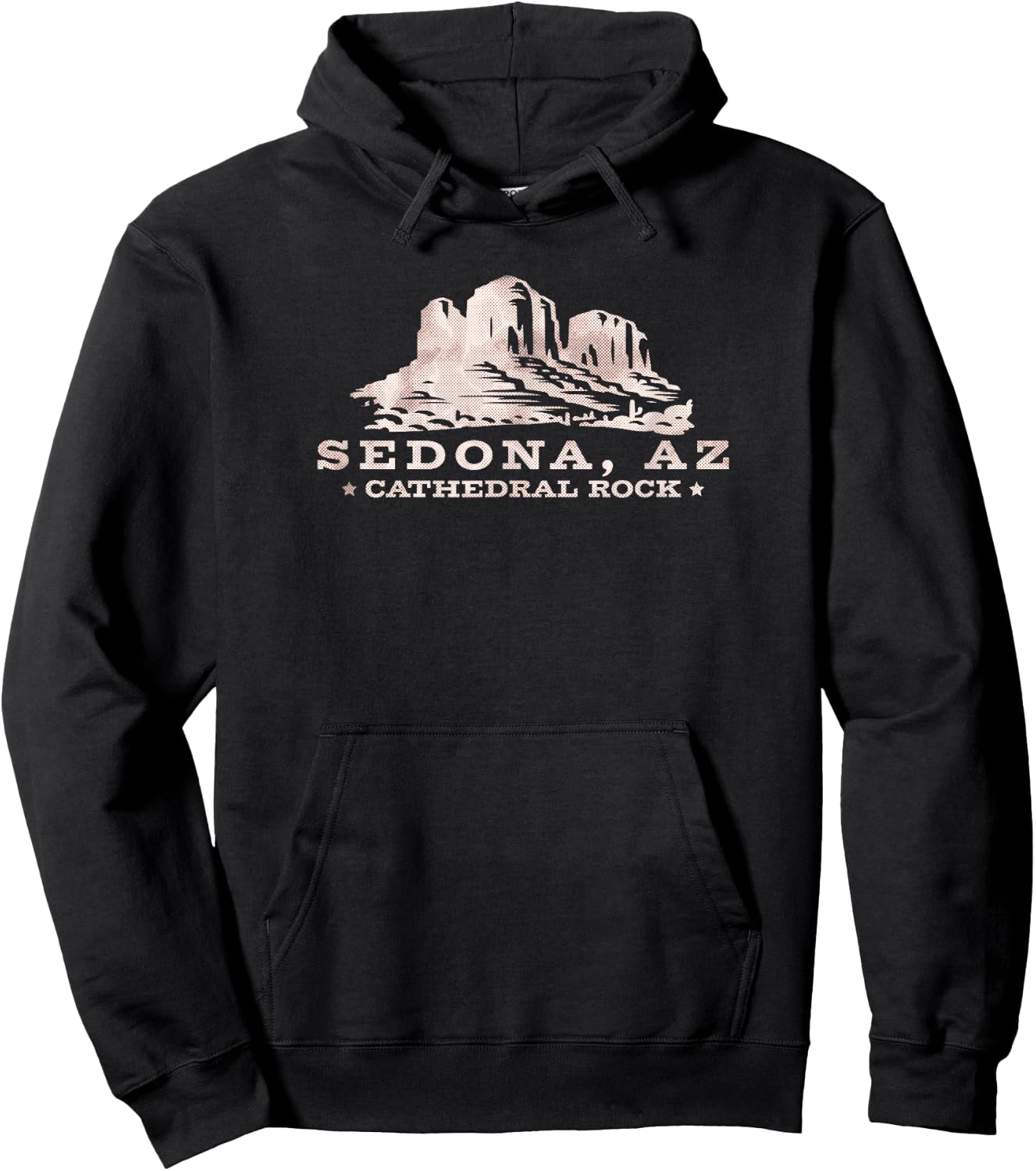 Sedona Arizona Outdoor Hiking Spiritual Wellness Vortex Hike Hoodie - Hoodie | Black
