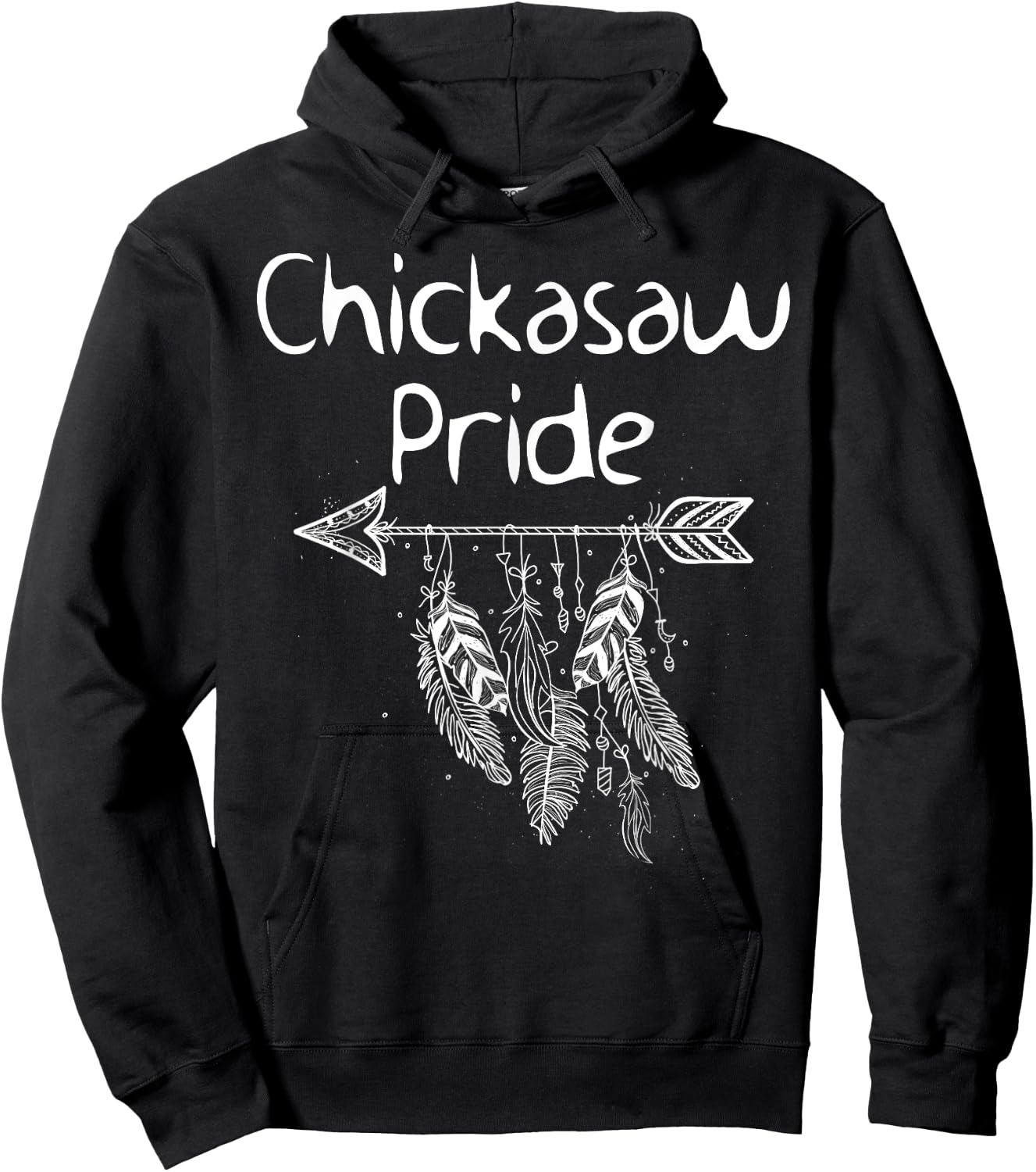 Chickasaw Pride Native American Gift Men Women Kids Hoodie - Hoodie | Black
