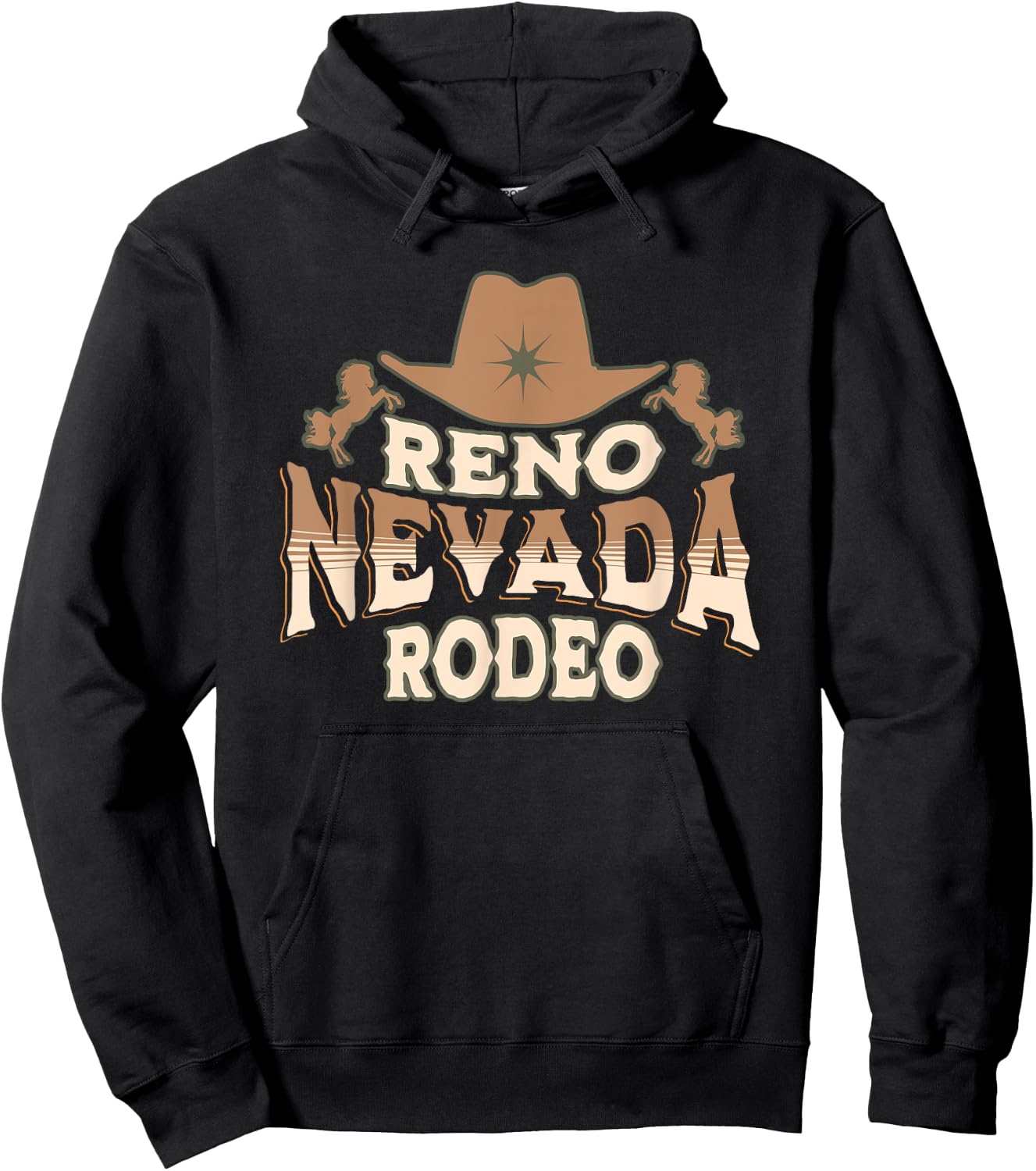 Reno Nevada Rodeo Hoodie - Hoodie | Black
