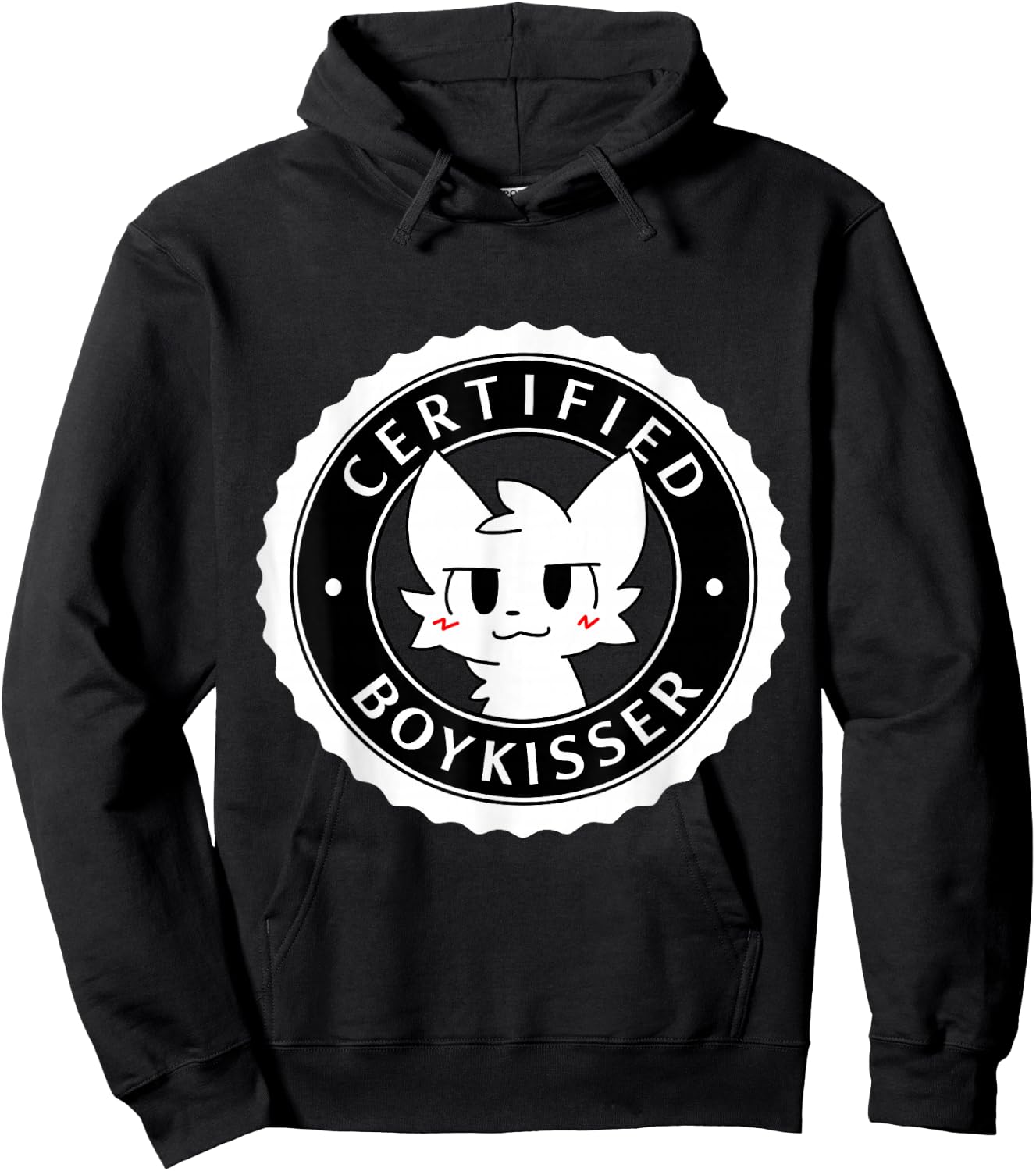 Certified Boykisser Hoodie - Hoodie | Black