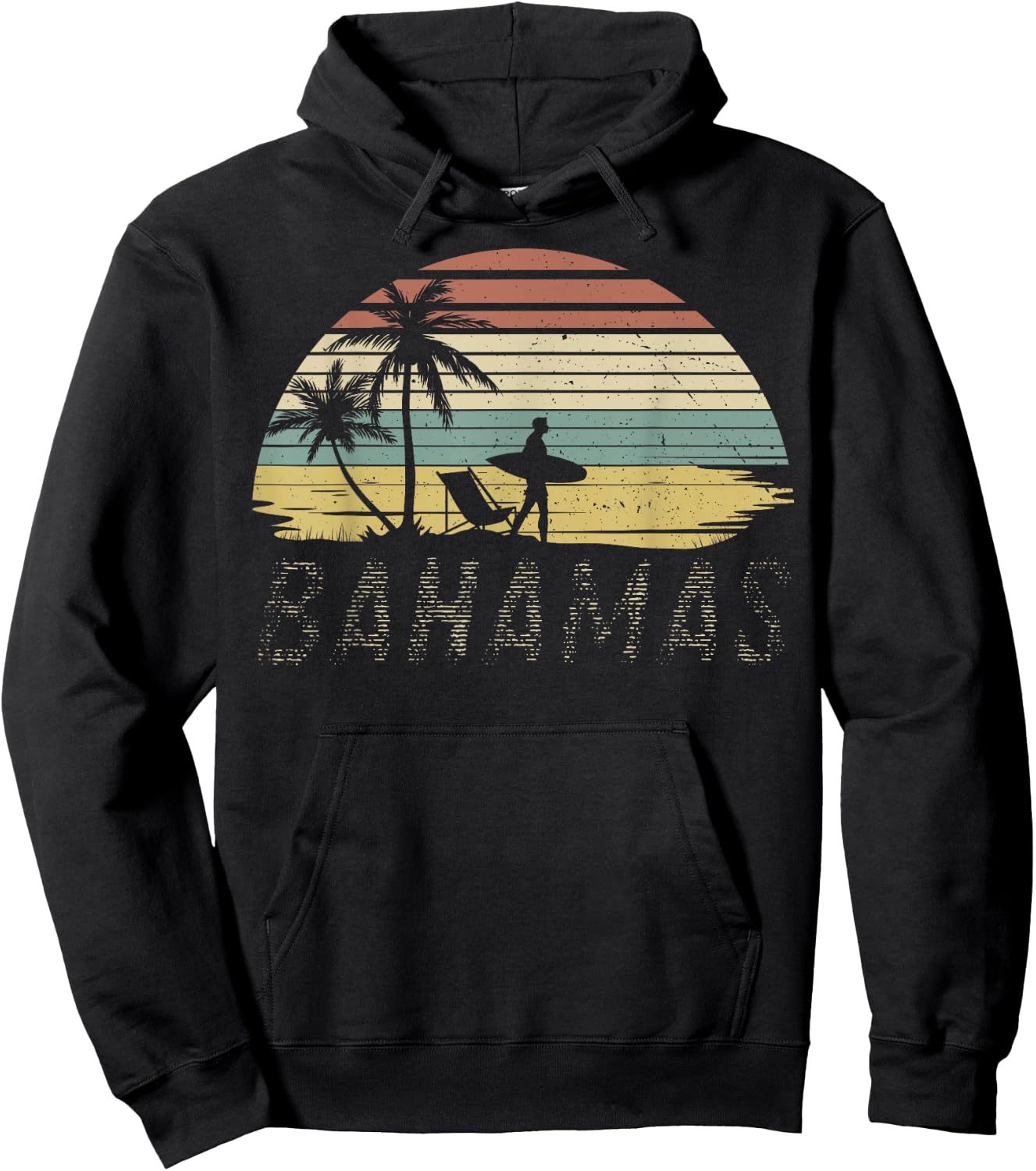 Proud Bahamas Bahamians Flag Gift Design Idea Nassau design Hoodie - Hoodie | Black