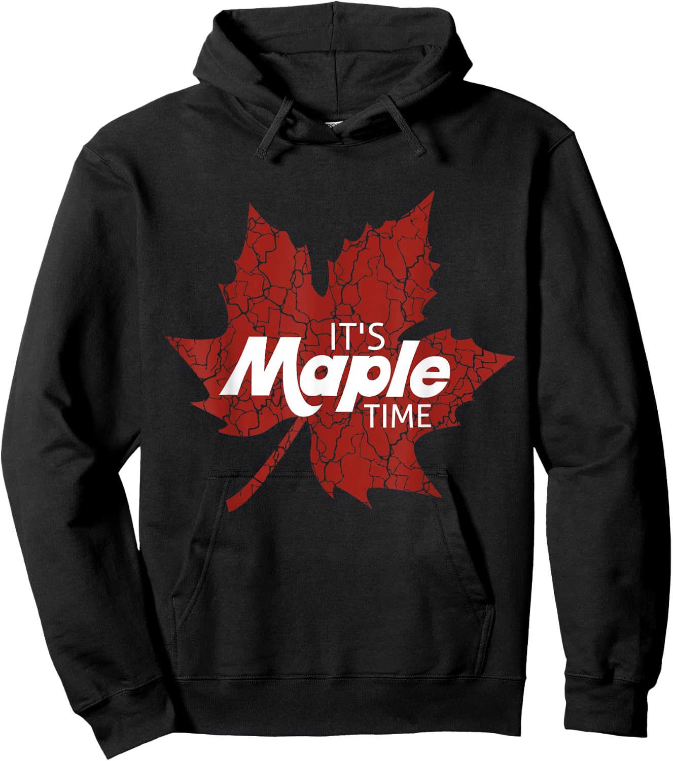 It's Maple Time Tapping Sugaring National Maple Syrup Day Hoodie - Hoodie | Black