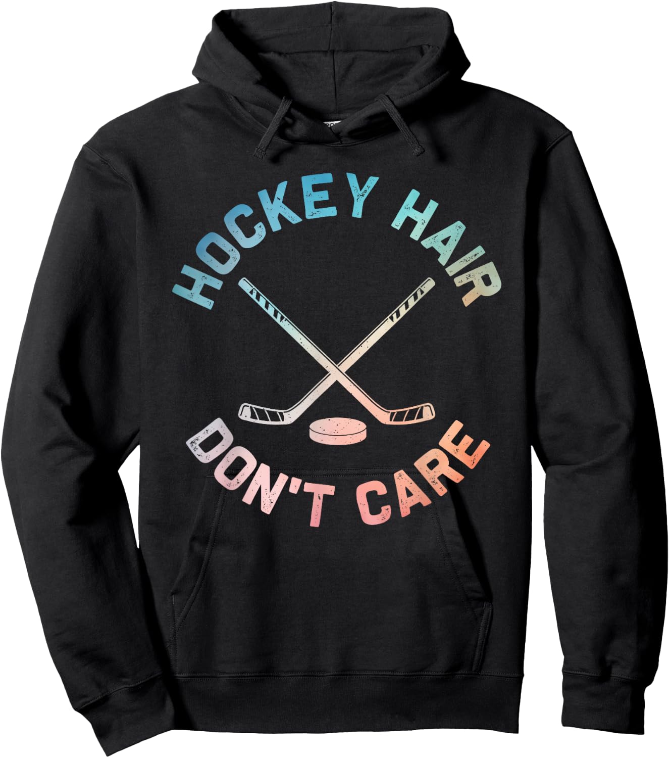 Best Ice Hockey Design Women Skate Ice Hockey Player Hoodie - Hoodie | Black