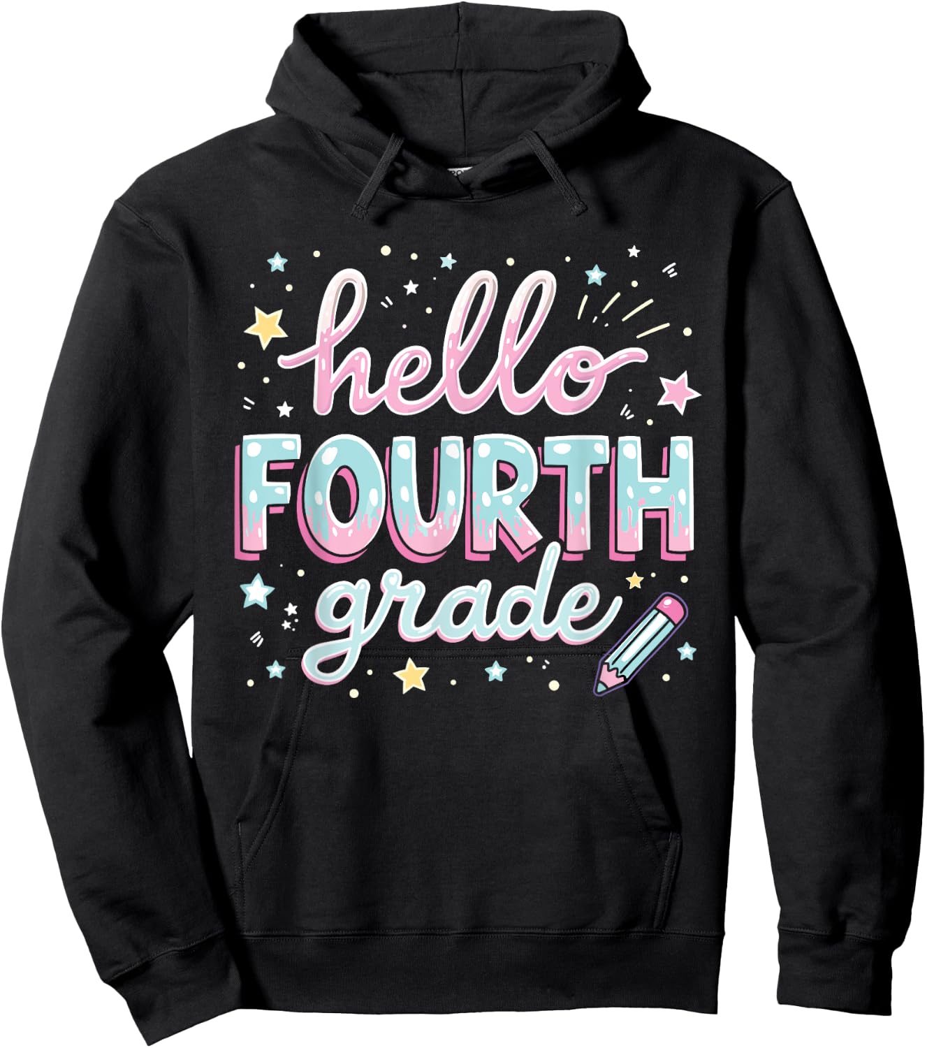 4th Grade Classroom Must-Haves Hoodie - Hoodie | Black
