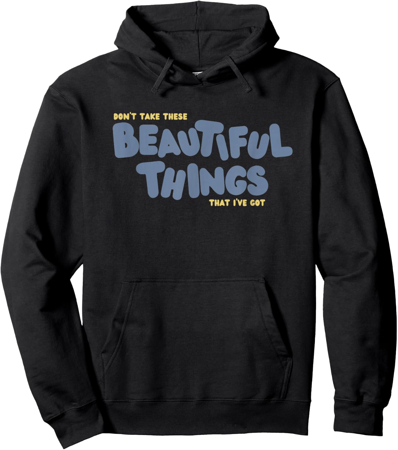 Dont Take These Beautiful Things That I've Got Hoodie - Hoodie | Black
