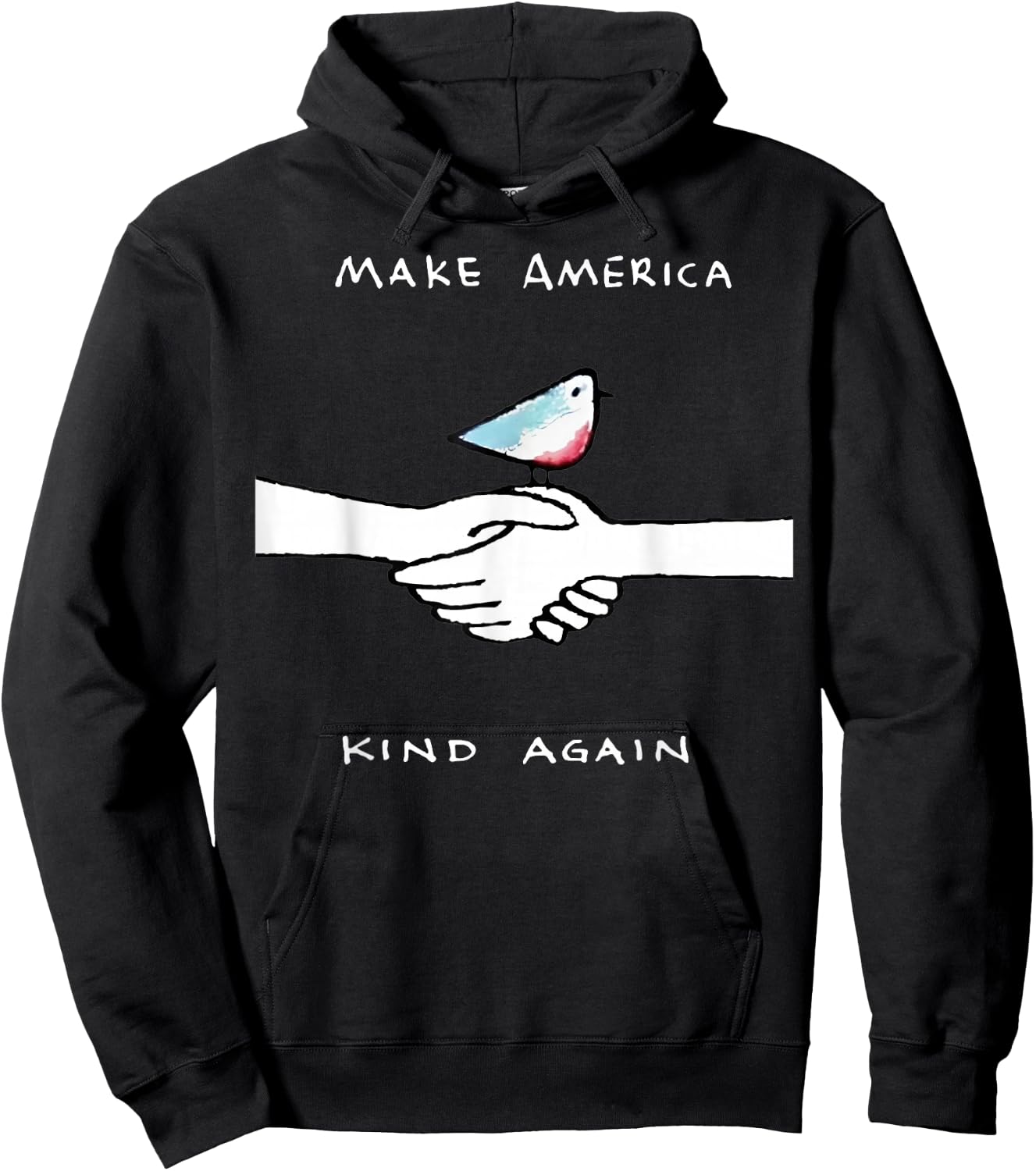 Make America Kind Again Hoodie - Hoodie | Black