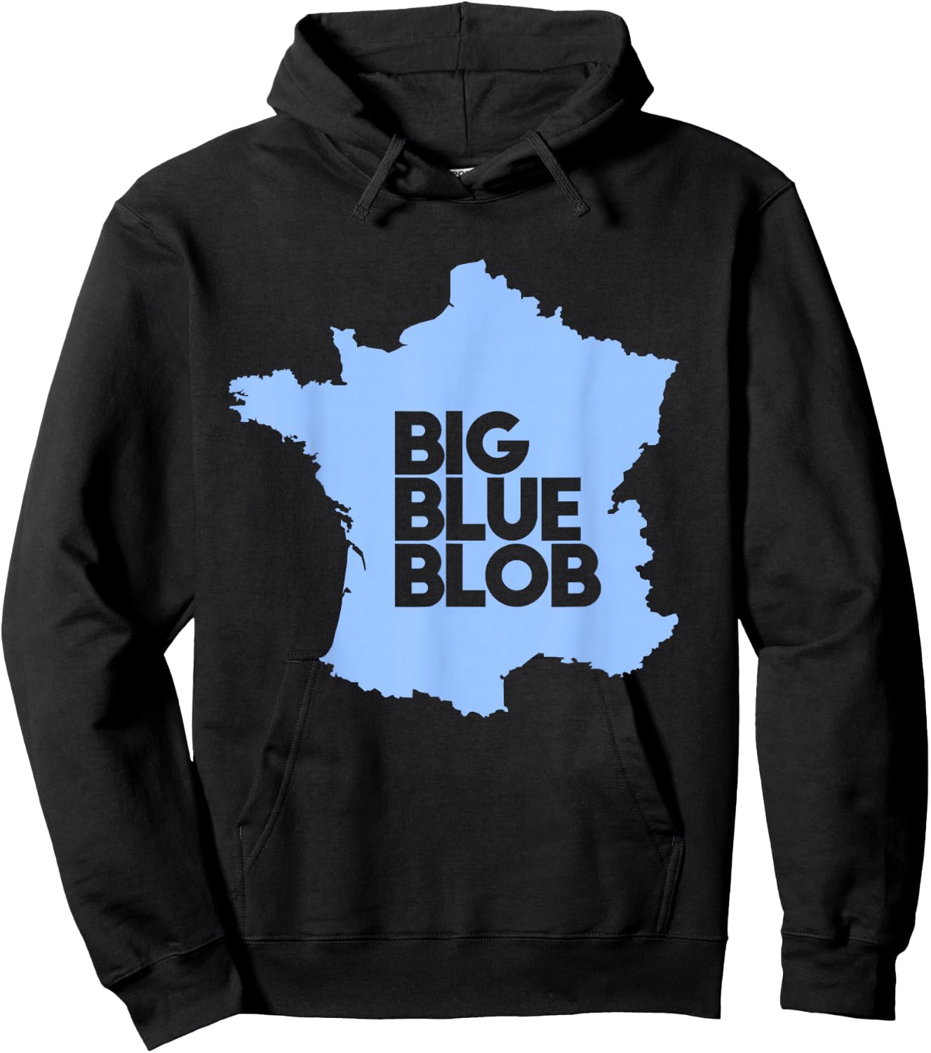 Big Blue Blob France EU Europa History Strategy Eu4 Meme Hoodie - Hoodie | Black