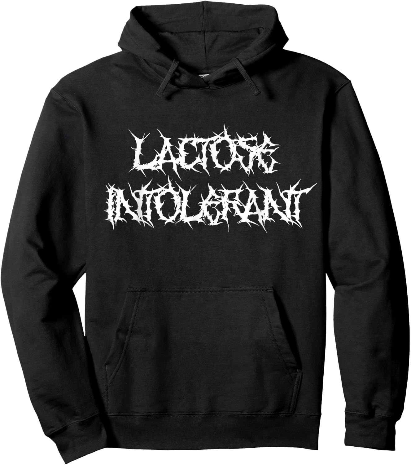 Lactose Intolerant Hoodie - Hoodie | Black