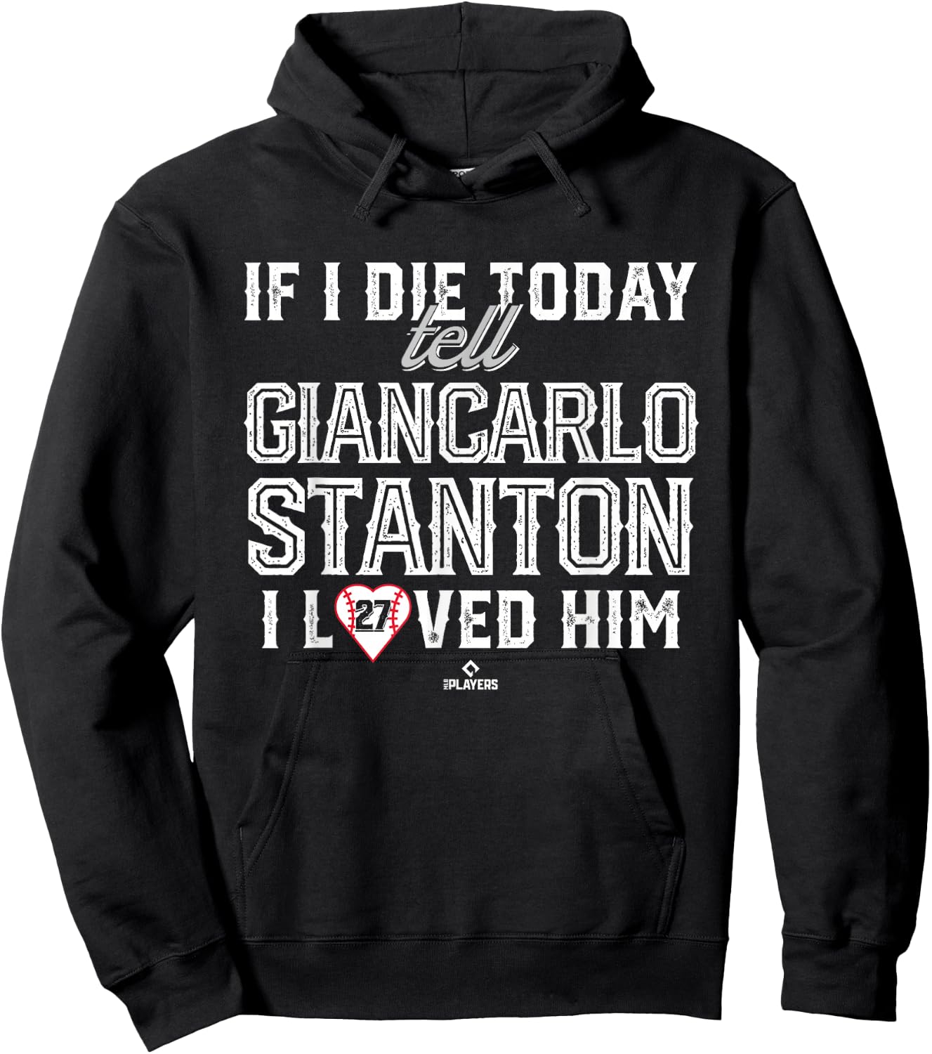 I Loved Him Giancarlo Stanton Hoodie - Hoodie | Black