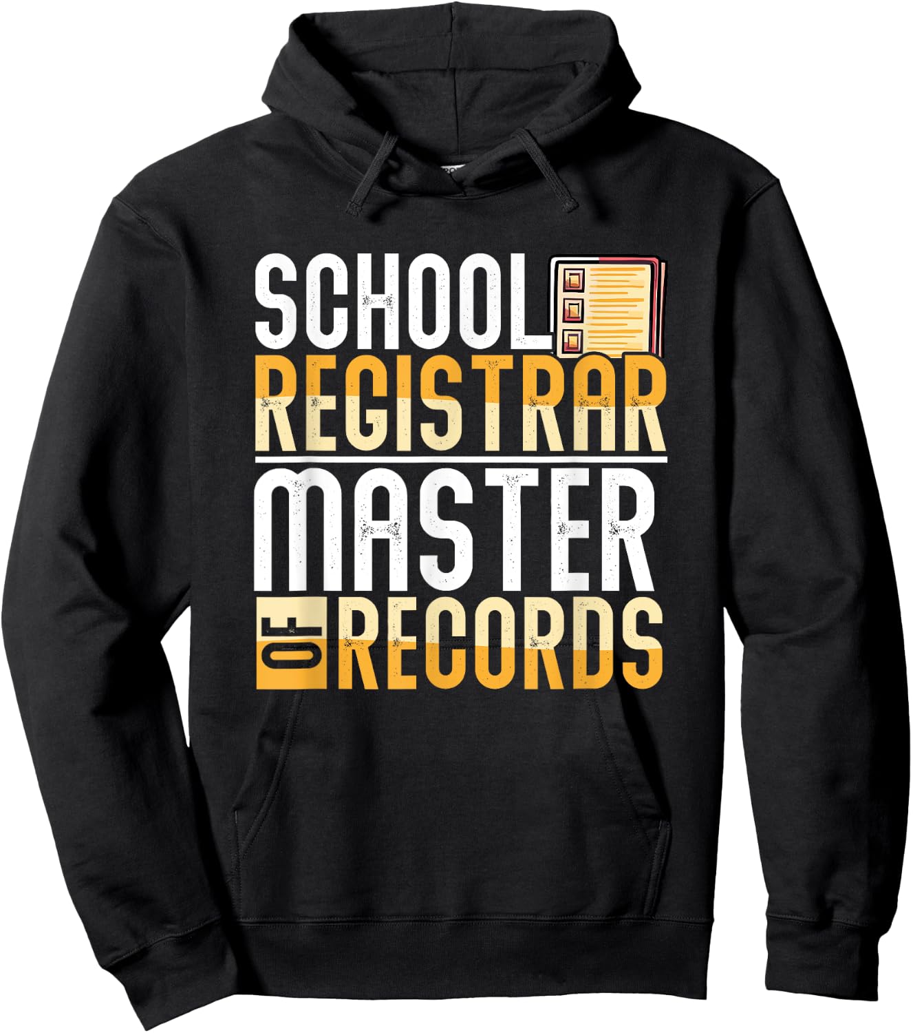 School Registrar Appreciation Funny Back To School Registrar Hoodie - Hoodie | Black